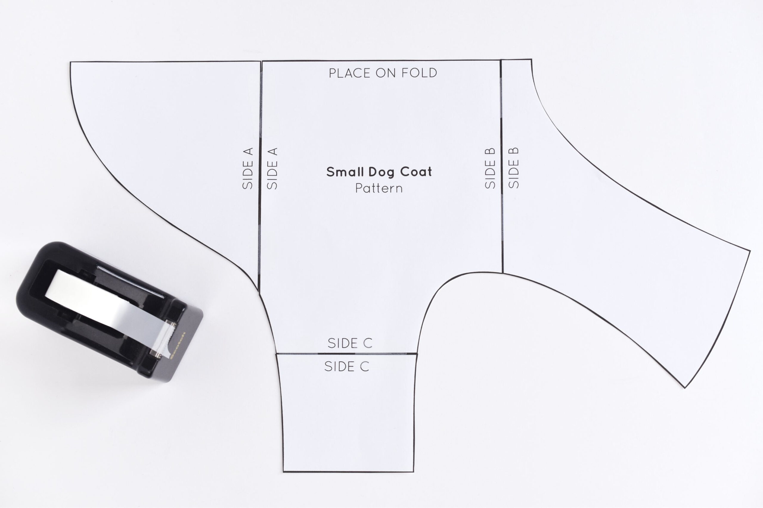 Dog Coat Template throughout Free Printable Dog Coat Sewing Patterns