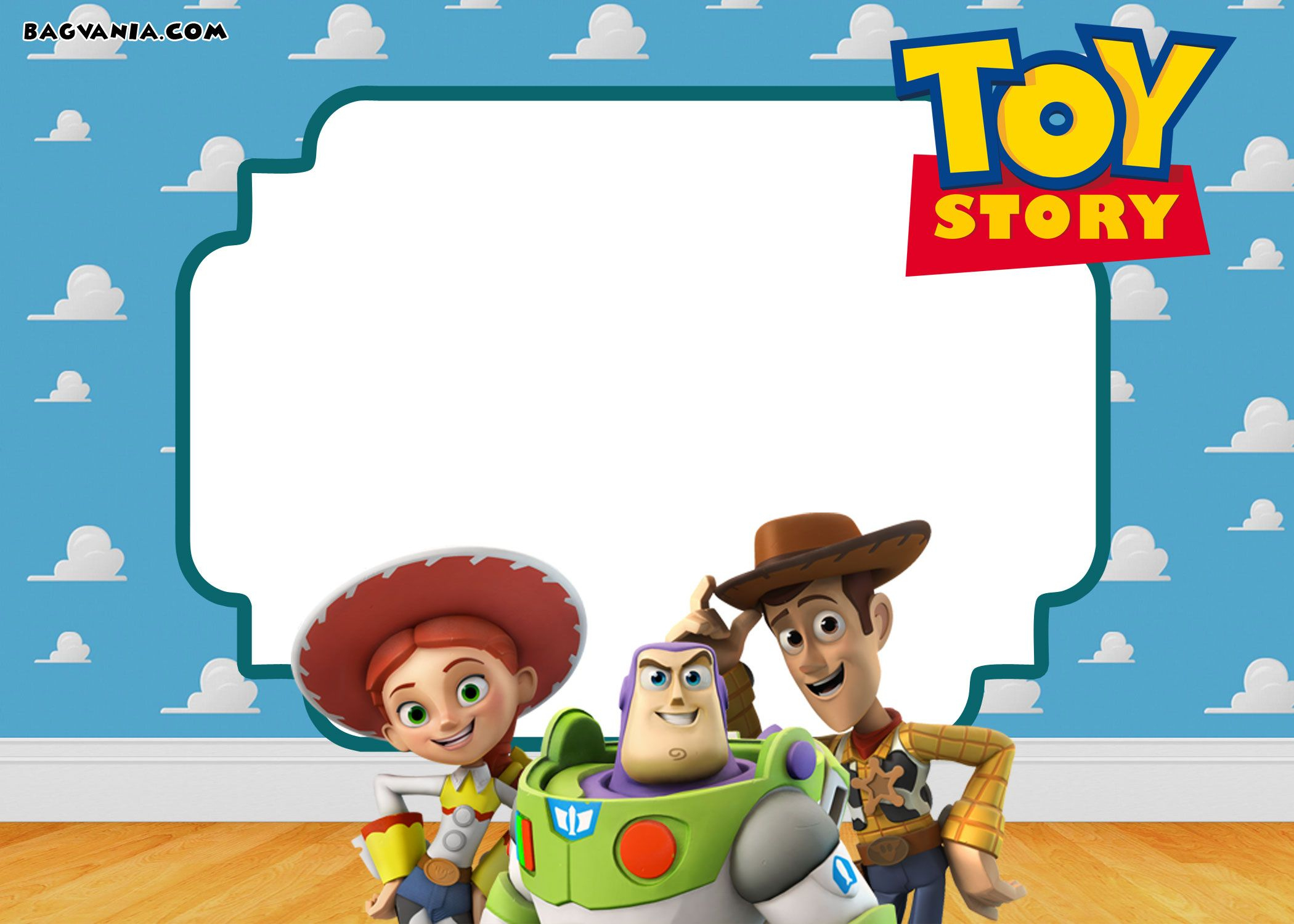 Download Free Printable Toy Story 3 Birthday Invitations Templates inside Toy Story Birthday Card Printable Free