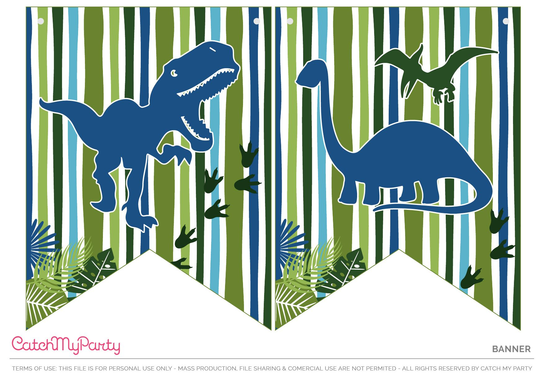 Download These Free Dinosaur Birthday Party Printables Now throughout Free Printable Dinosaur Birthday Banner