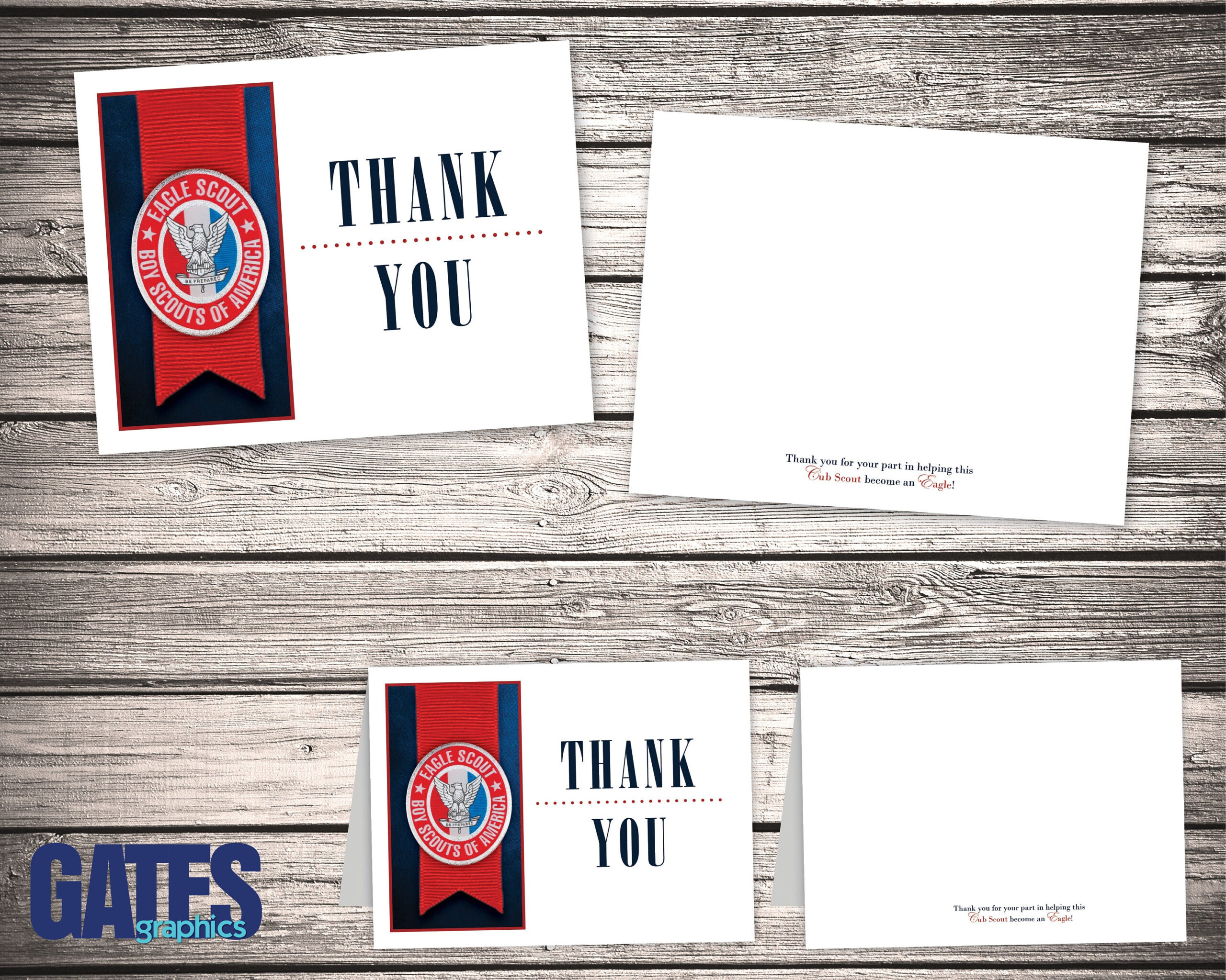 Eagle Scout Cards - Etsy regarding Free Printable Eagle Scout Thank You Cards