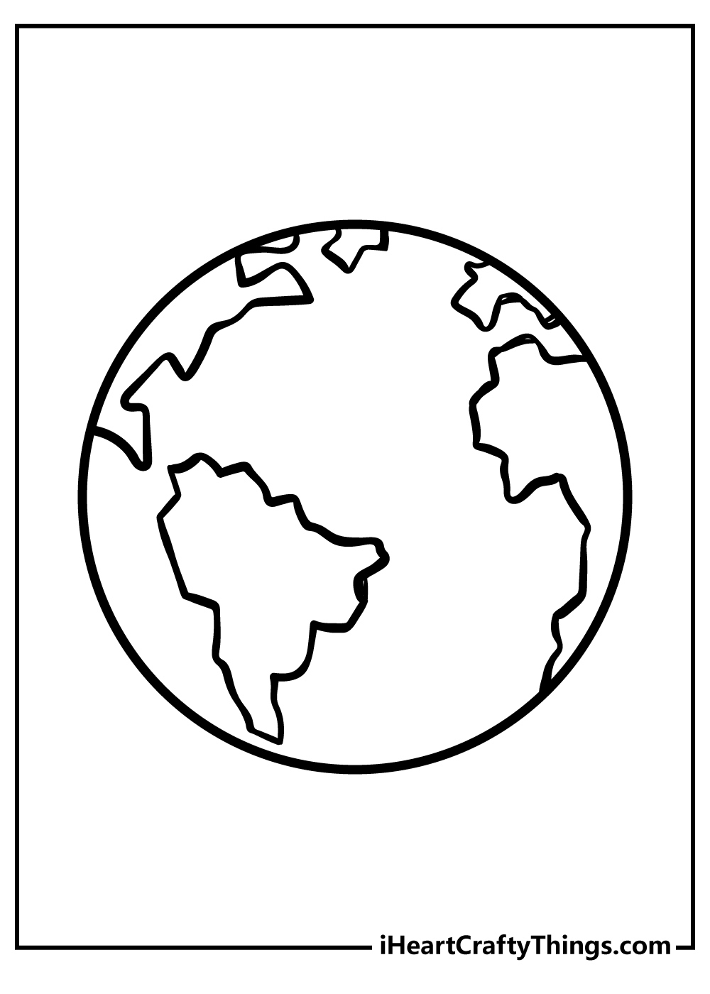 Earth Coloring Pages (100% Free Printables) inside Earth Coloring Pages Free Printable