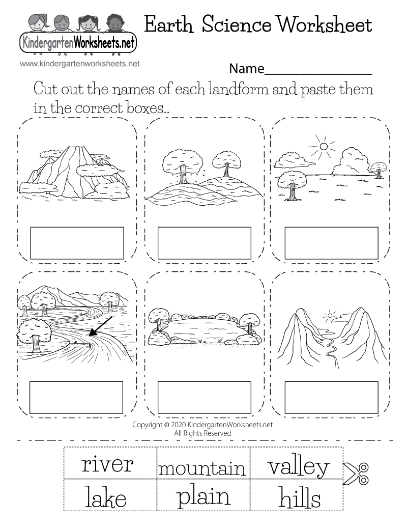 Earth Science Worksheets | Engaging Activities For Learning pertaining to 9Th Grade Science Worksheets Free Printable