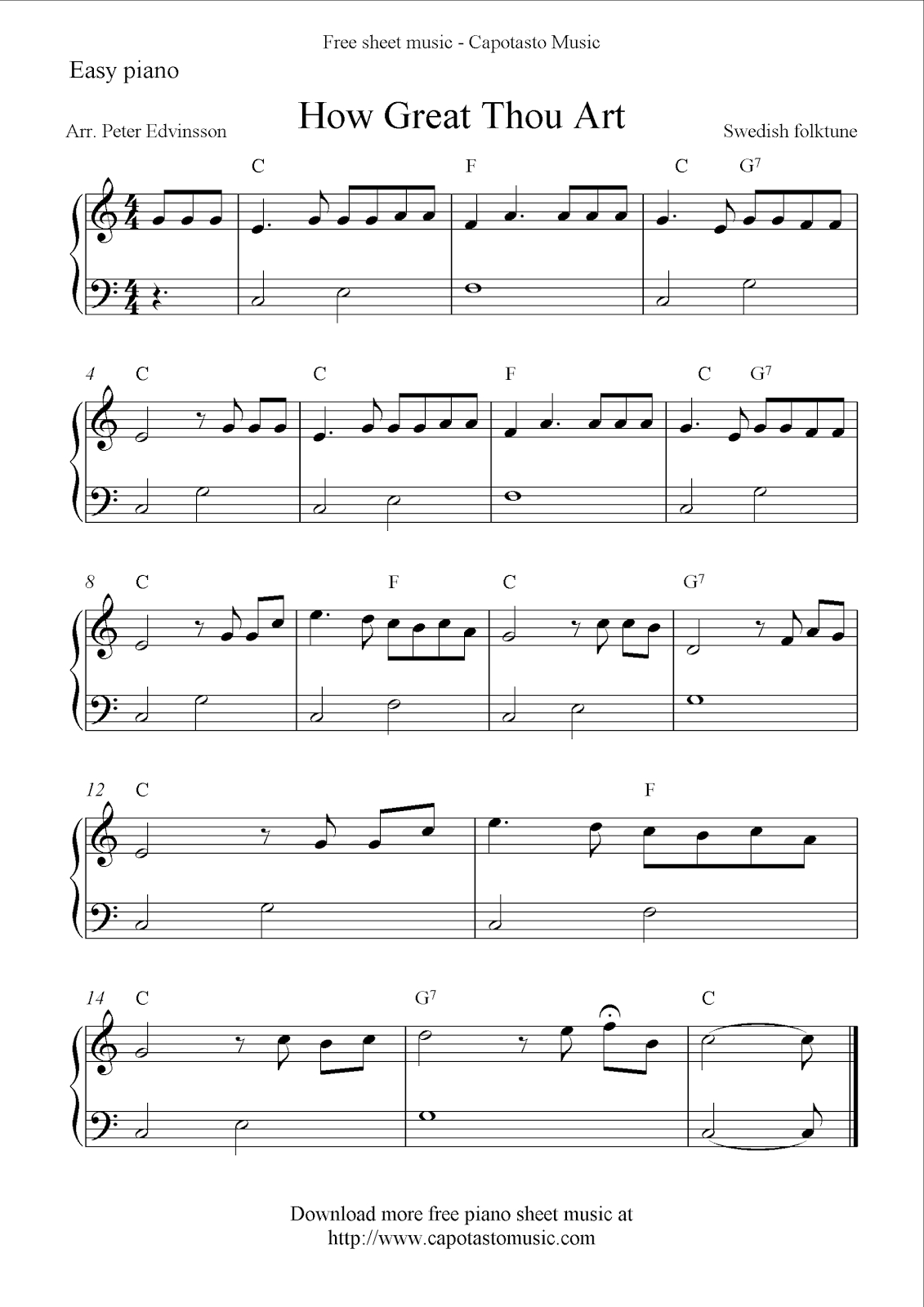 Easy Sheet Music For Beginners: Free Easy Piano Sheet Music, How within Piano Sheet Music for Beginners Popular Songs Free Printable