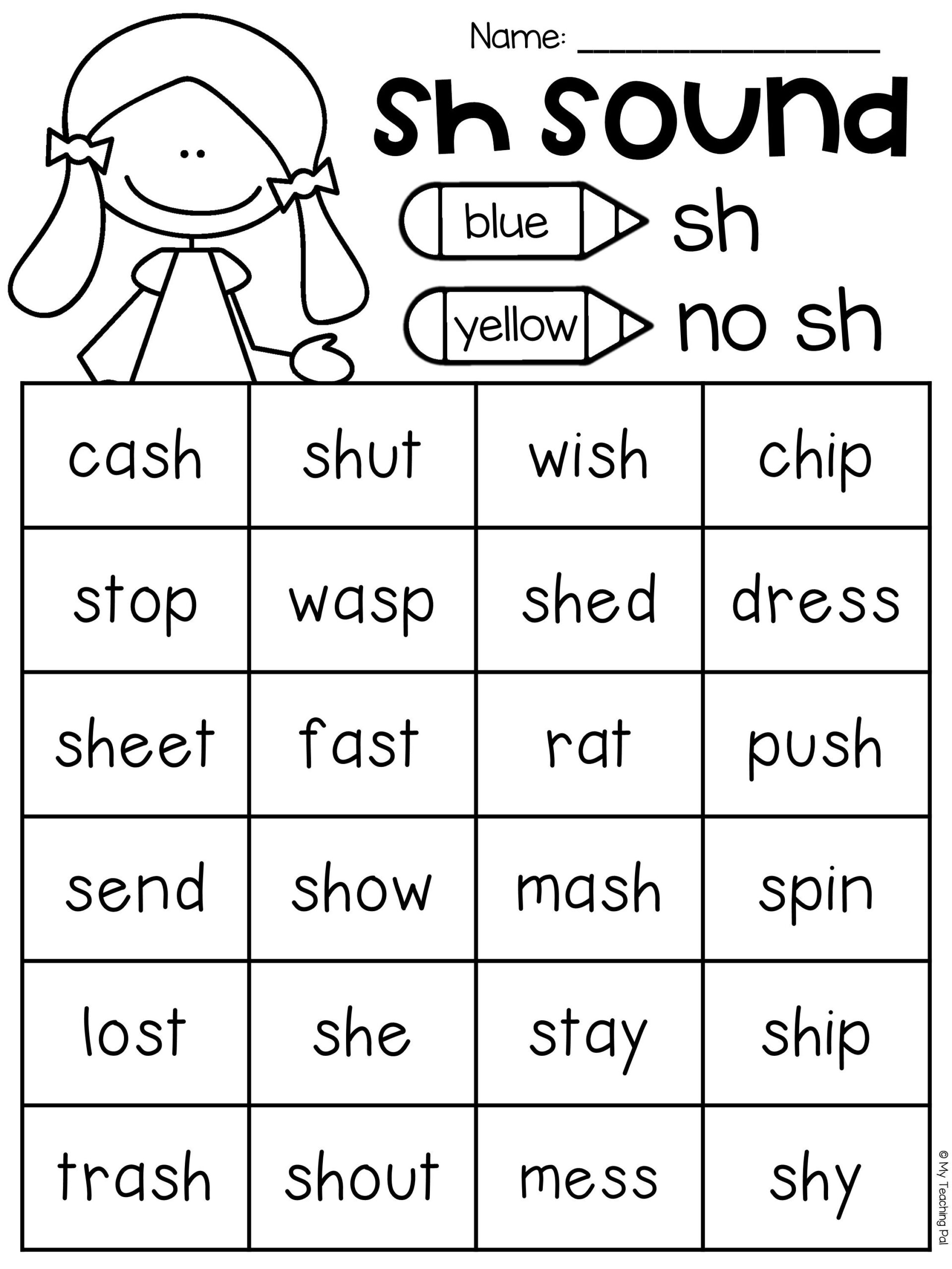 Engaging Sh Worksheets For Effective Learning | Printable Activities for Sh Worksheets Free Printable