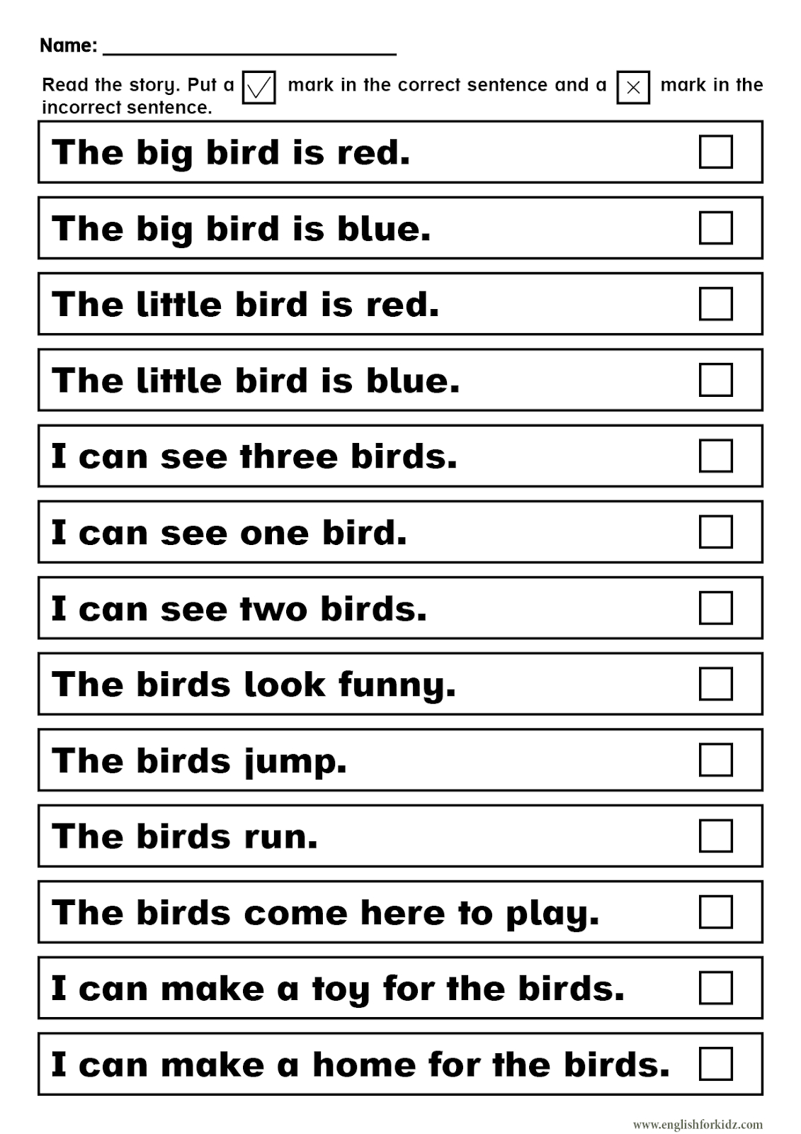 English For Kids Stepstep: Sight Words Reading Passages And regarding Free Printable Sight Word Reading Passages