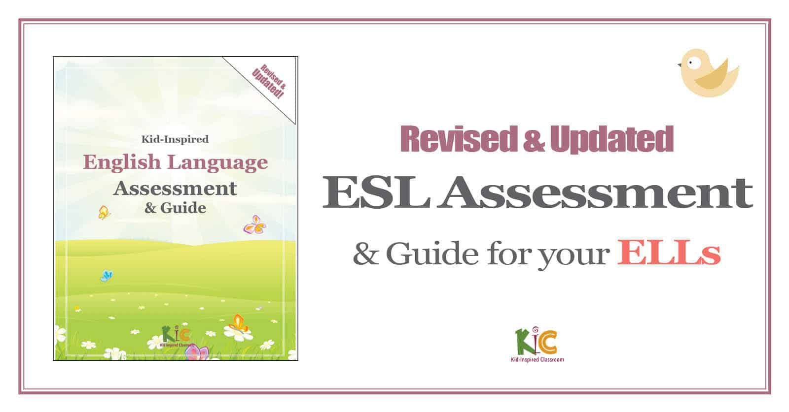 Esl Assessment And Guide For Esl Teachers | Kid-Inspired Classroom in Free Esl Assessment Test Printable