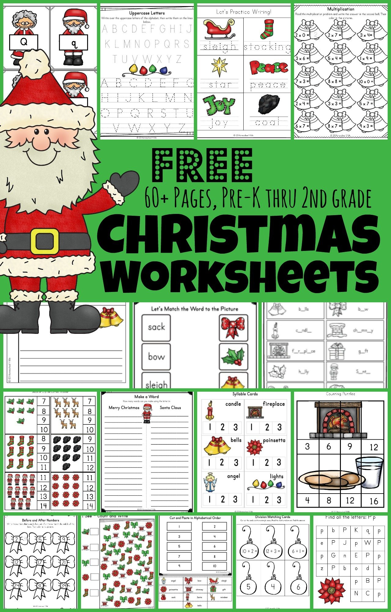 🎅🎄 Free Christmas Worksheets inside Christmas Fun Worksheets Printable Free