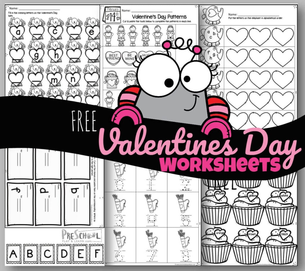 💕 Tons Of Free Printable Valentine&amp;#039;S Day Worksheets inside Free Printable Preschool Valentine Worksheets