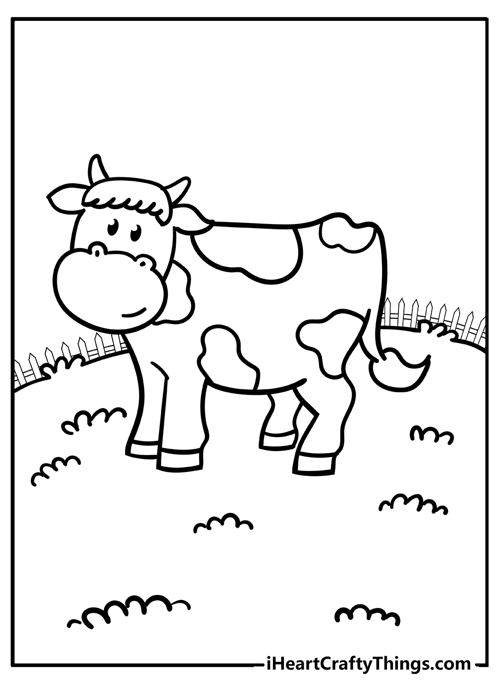 Farm Animal Coloring Pages (100% Free Printables) in Free Printable Farm Animal Pictures