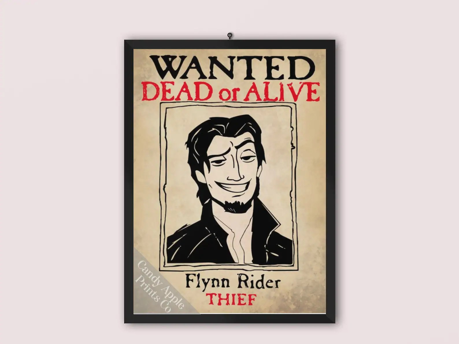 Flynn Rider Wanted Poster Printable within Free Printable Flynn Rider Wanted Poster