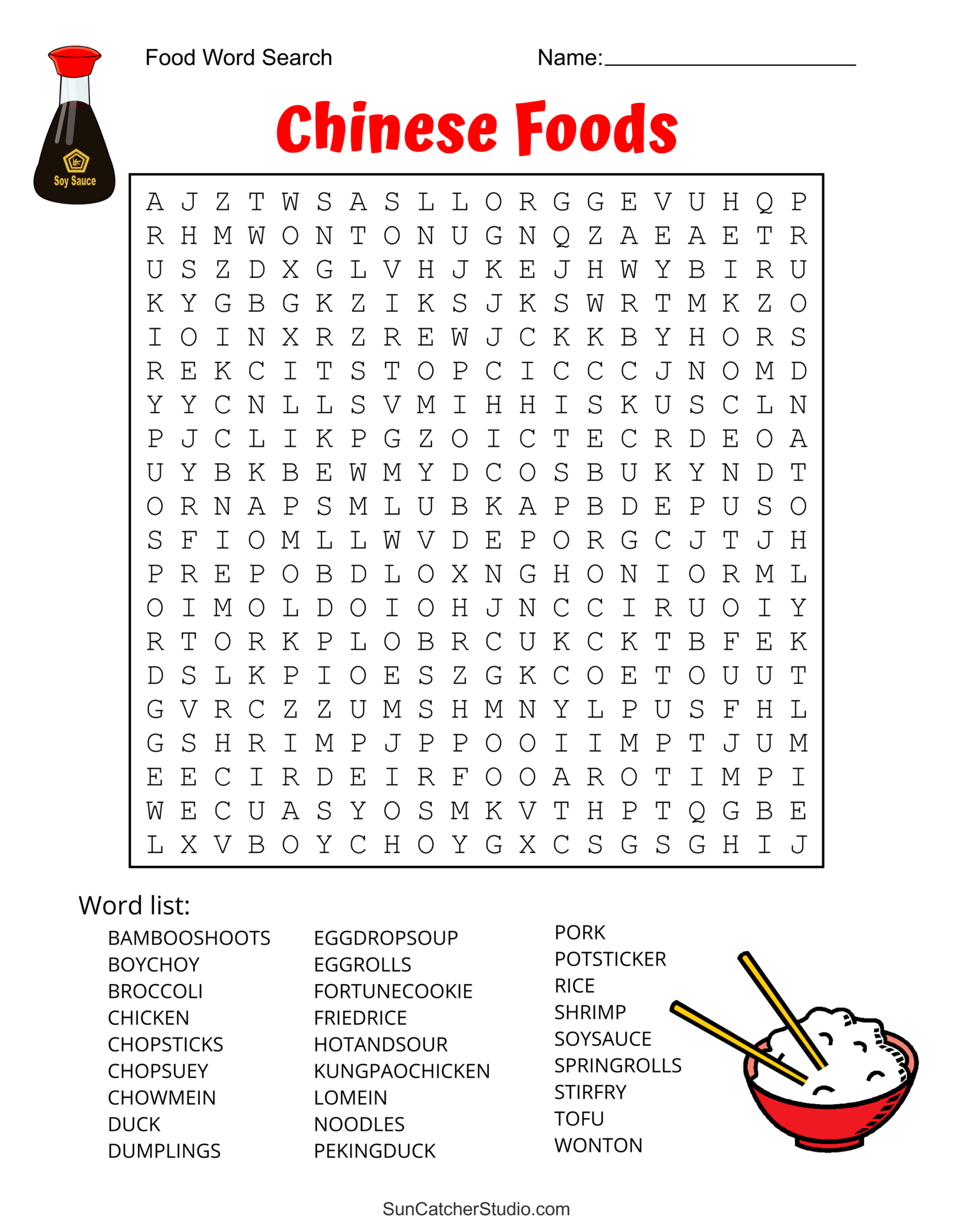 Food Word Search (Free Printable Puzzles) – Diy Projects, Patterns regarding Free Printable Word Search Puzzles Adults Large Print