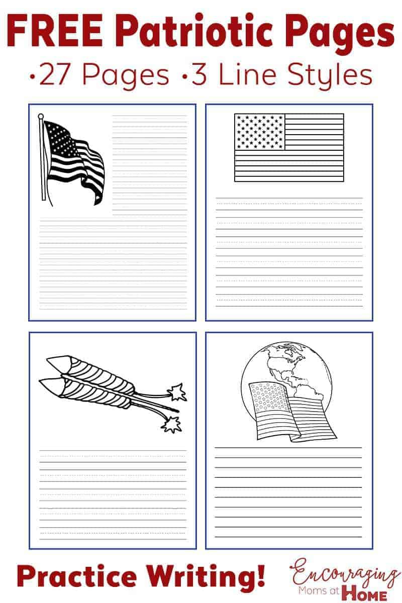 Fourth Of July Ideas: Free Printables - Writing Paper And More! intended for Free Printable 4Th Of July Stationery