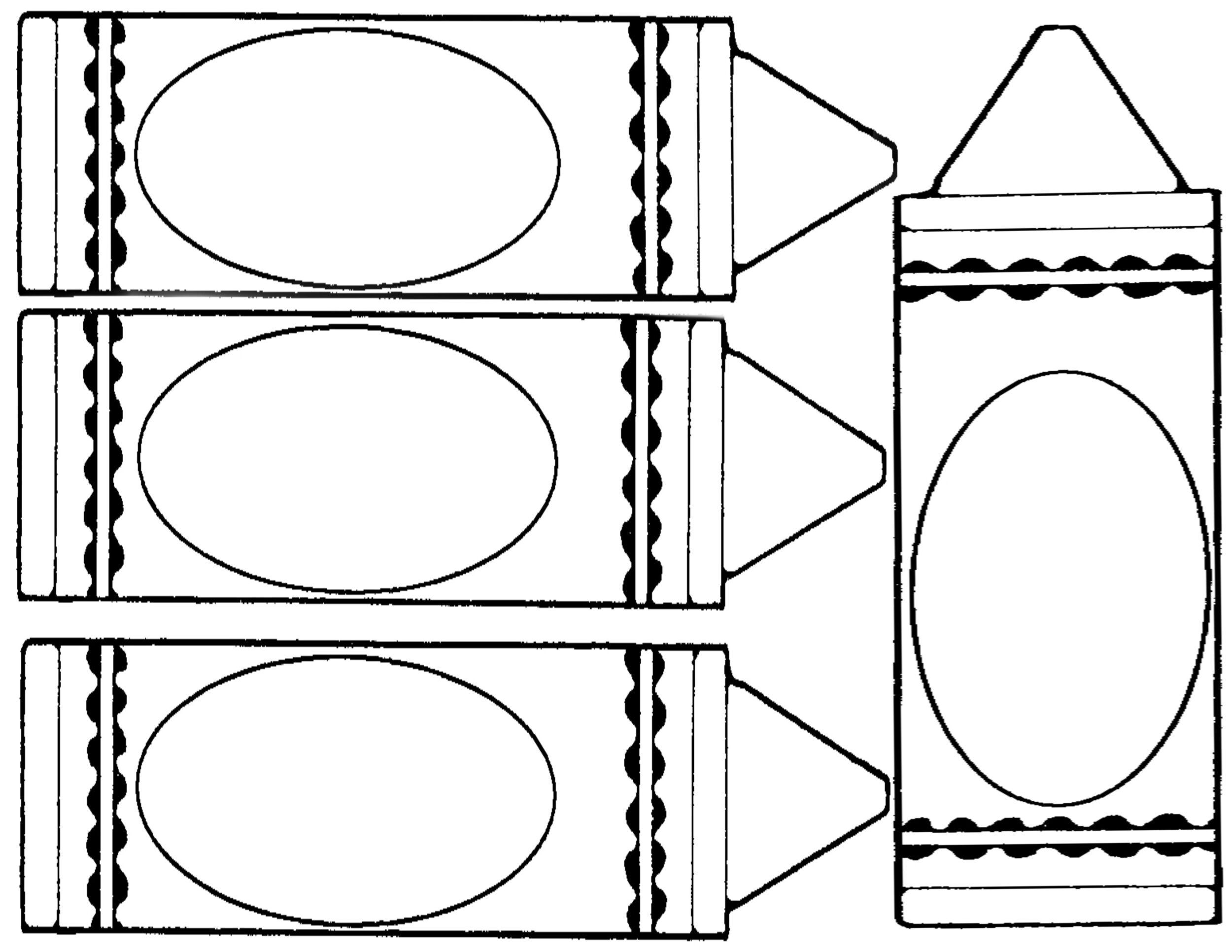 Free Activity Download: Cray Cray Crayons! Back To School with regard to Free Printable Crayon Pattern