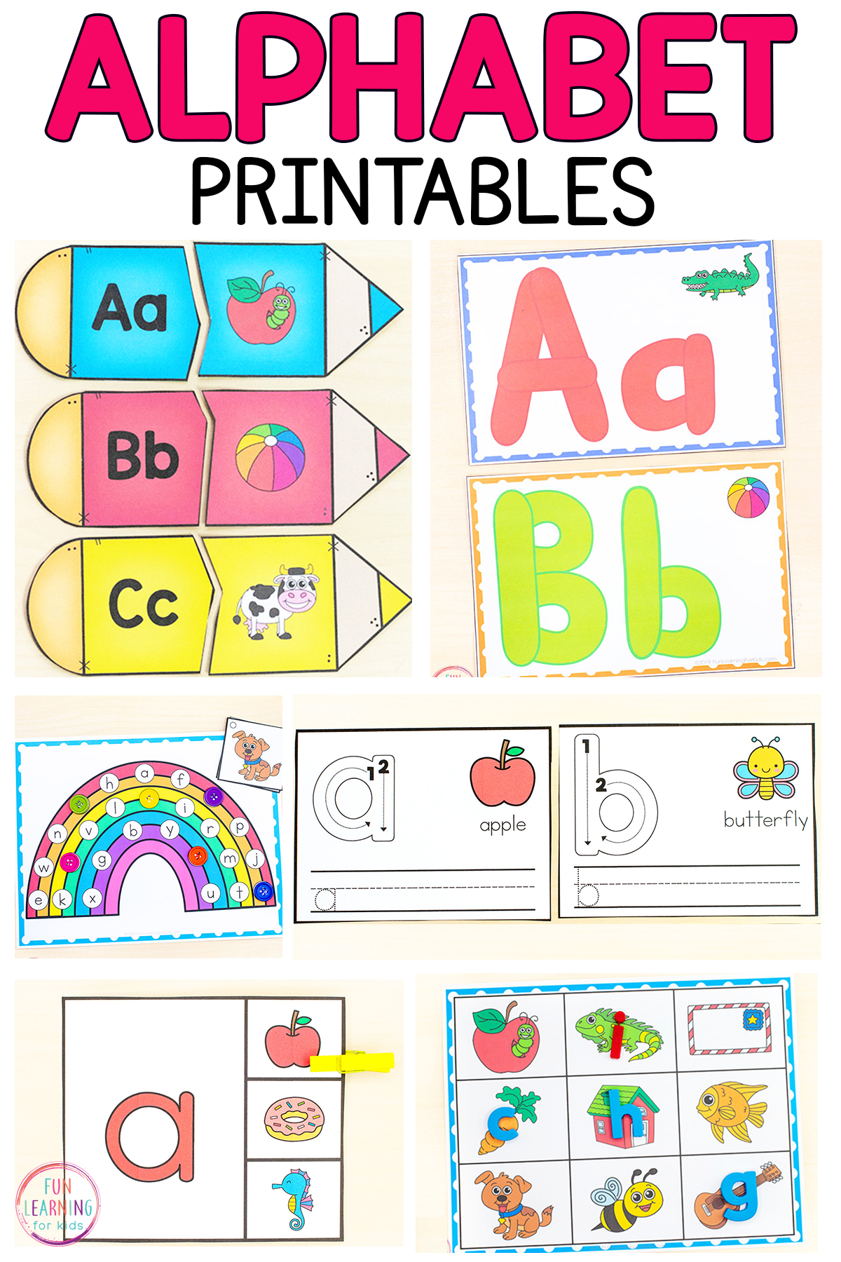 Free Alphabet Printables with regard to Free Abc Printables For Kindergarten