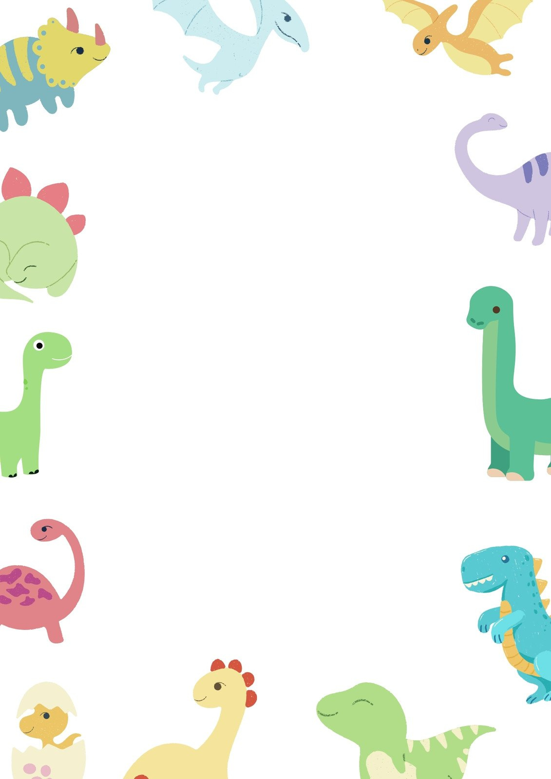 Free And Customizable Dinosaur Templates within Free Printable Dinosaur Birthday Invitations