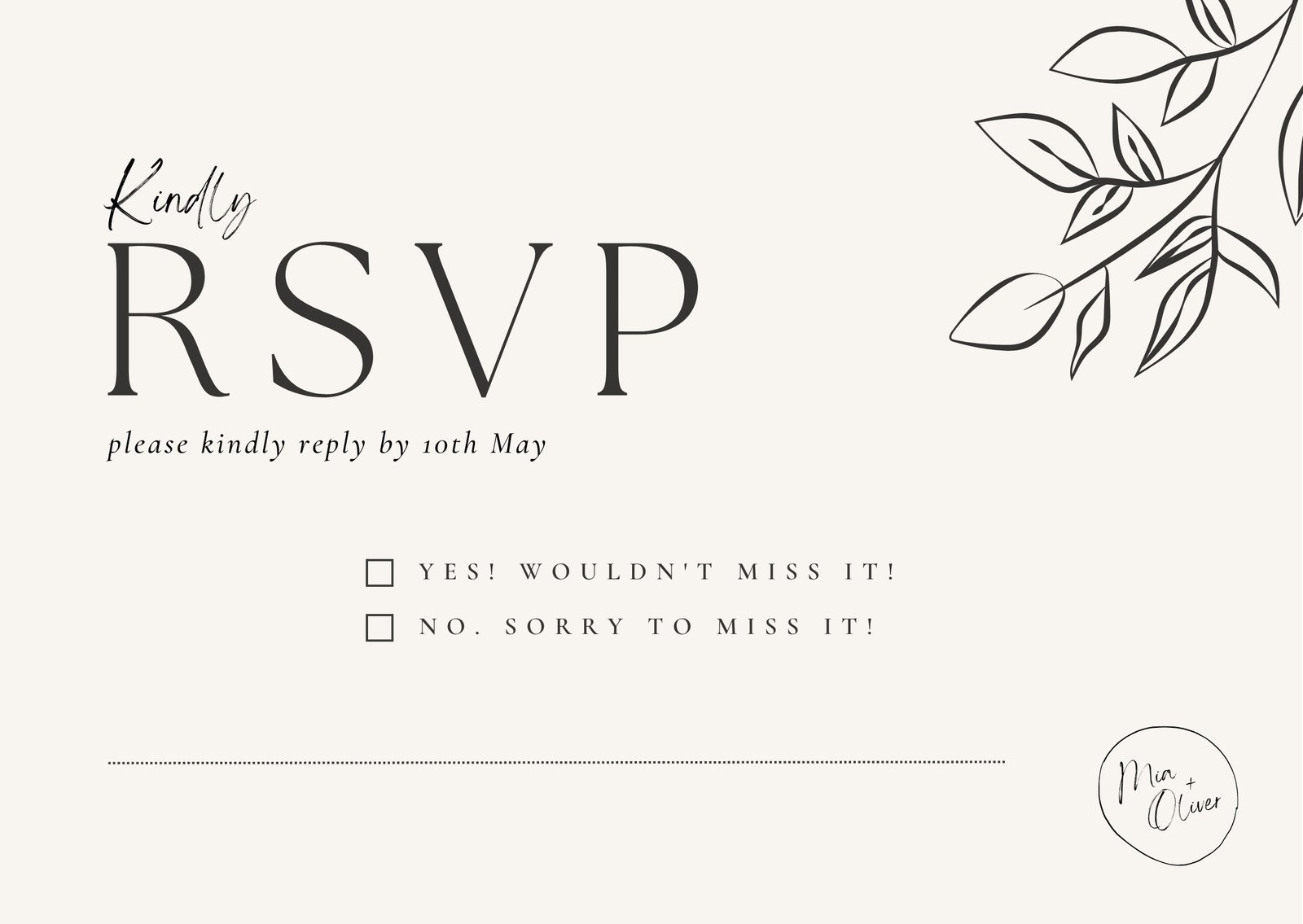Free And Customizable Rsvp Templates inside Free Printable Rsvp Cards