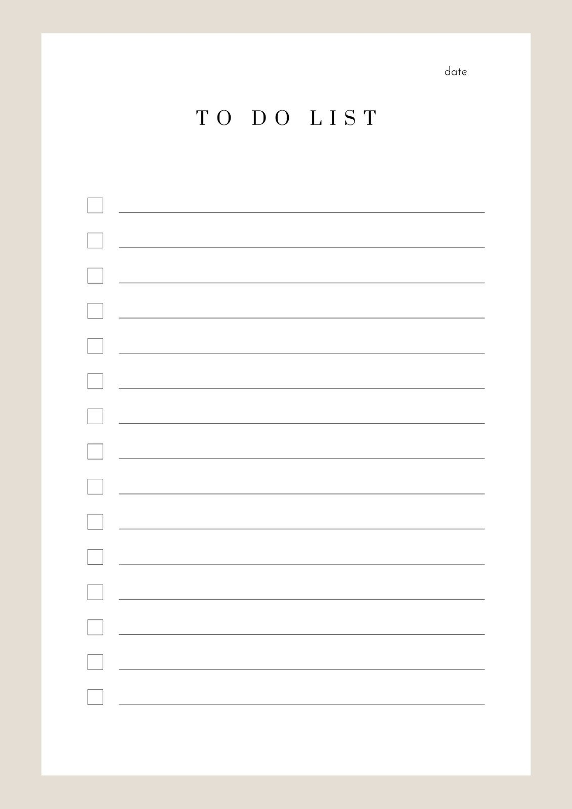 Free And Customizable To Do List Templates intended for Free to Do List Template Printable