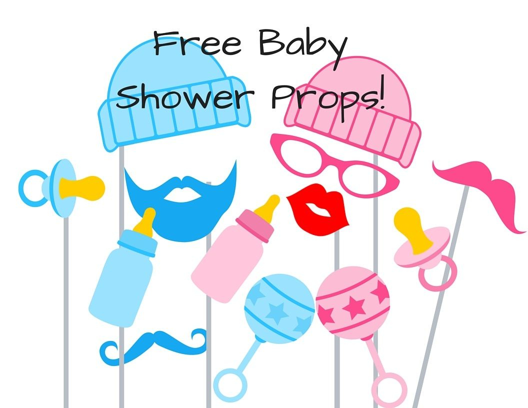 Free Baby Shower Photo Booth Props - Baby Shower Ideas 4U | Baby in Free Printable Baby Shower Photo Booth Props