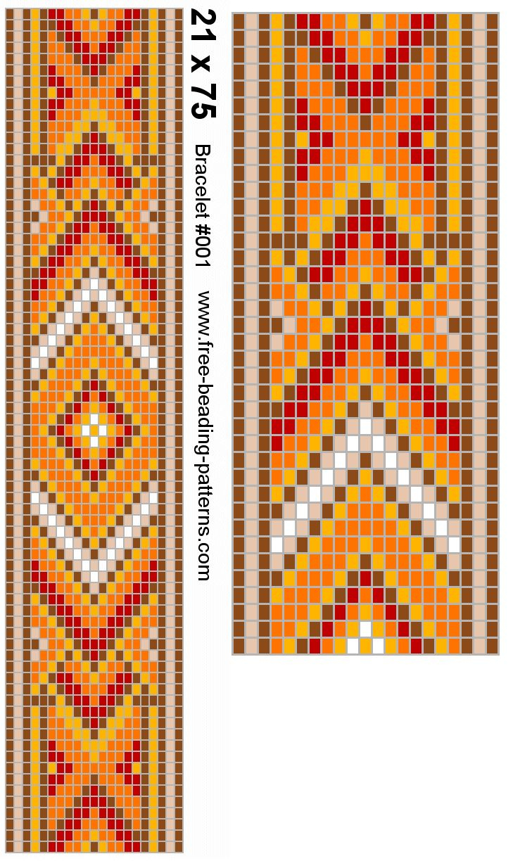 Free-Beading-Patterns - Resources And Information. | Native in Free Printable Loom Bracelet Patterns