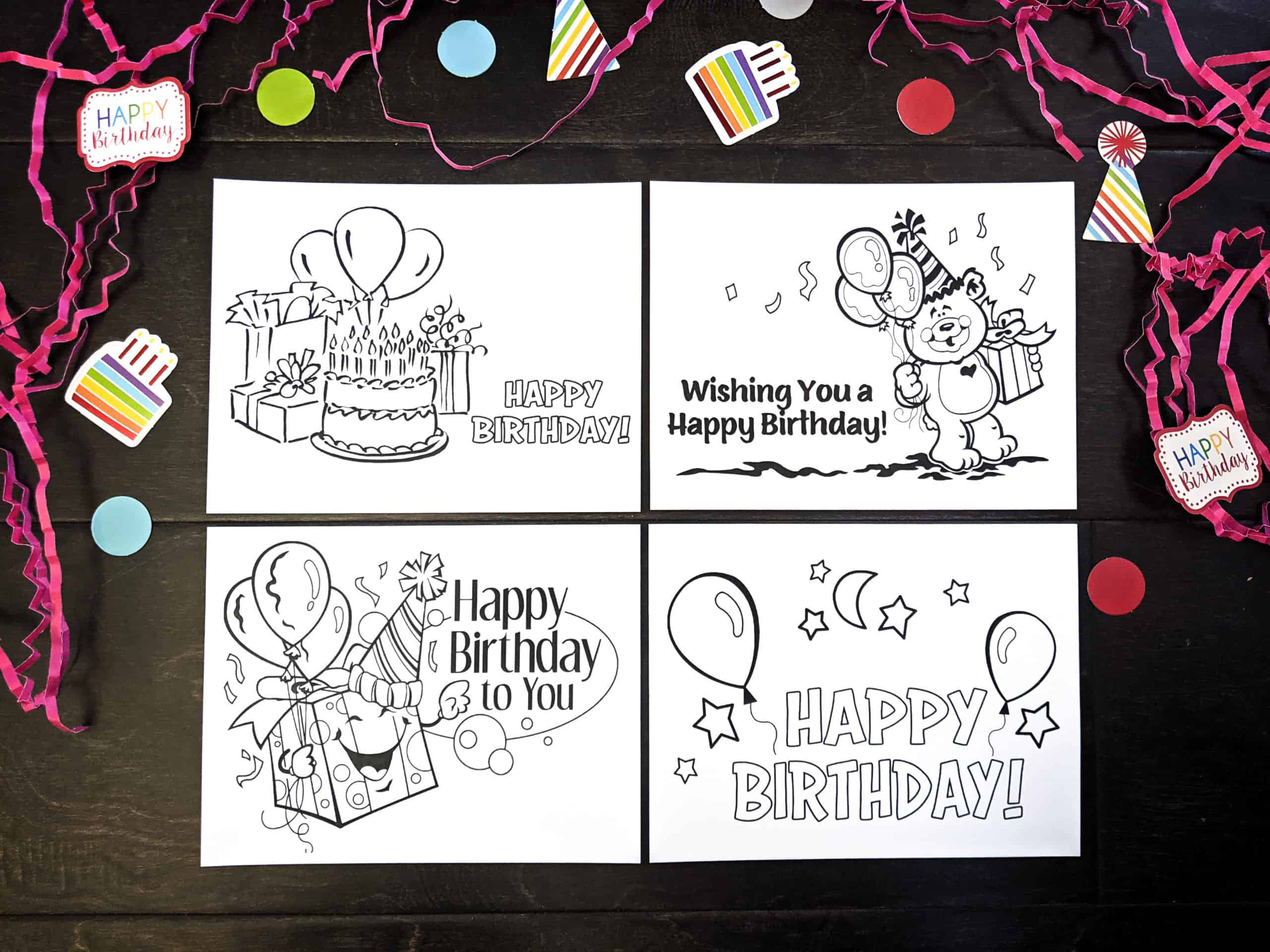 Free Birthday Cards | Children&amp;#039;S Worship Bulletins Blog in Happy Birthday Free Cards Printable