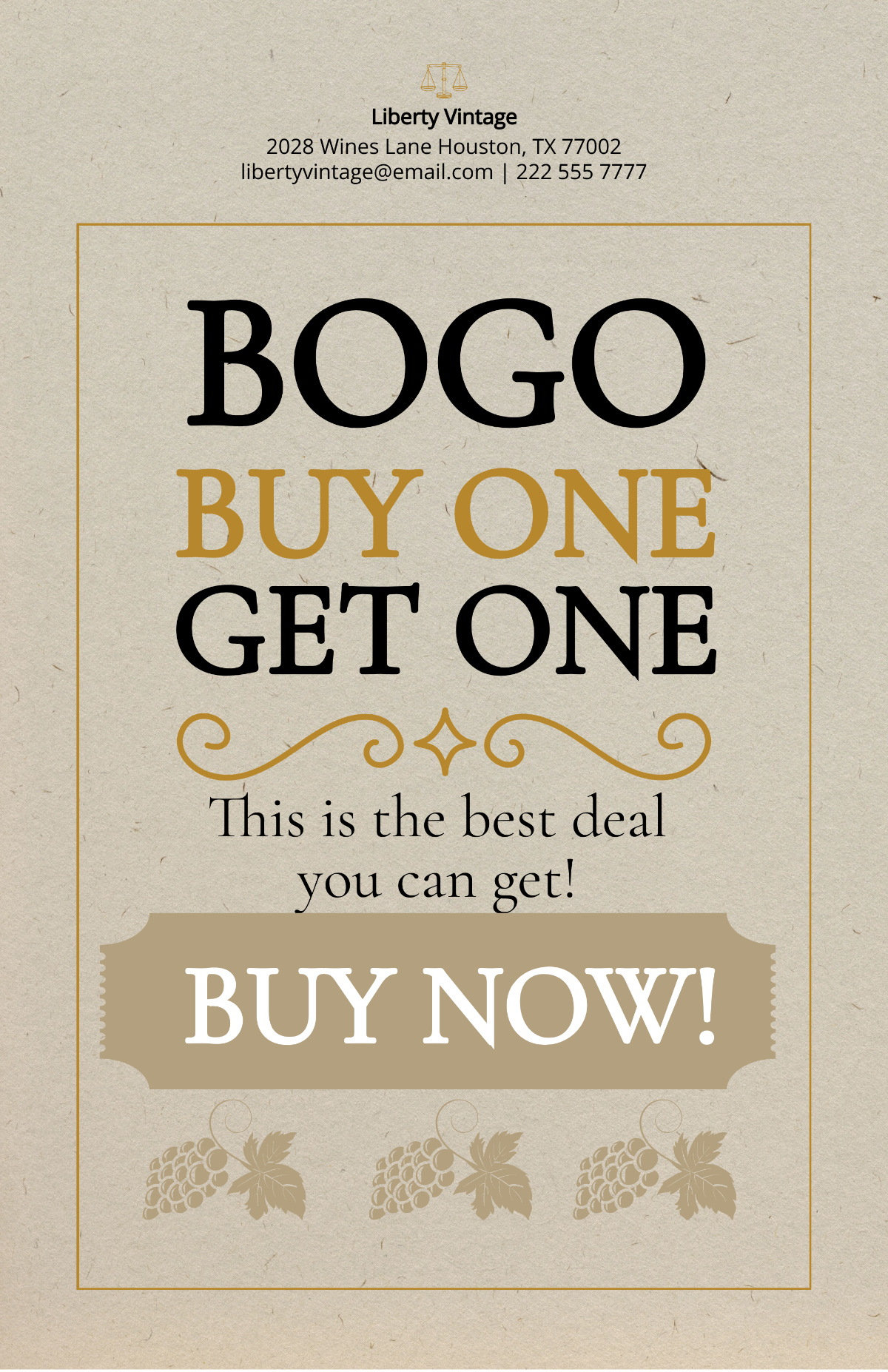 Free Bogo Templates &amp;amp; Examples - Edit Online &amp;amp; Download | Template throughout Bogo Free Coupons Printable