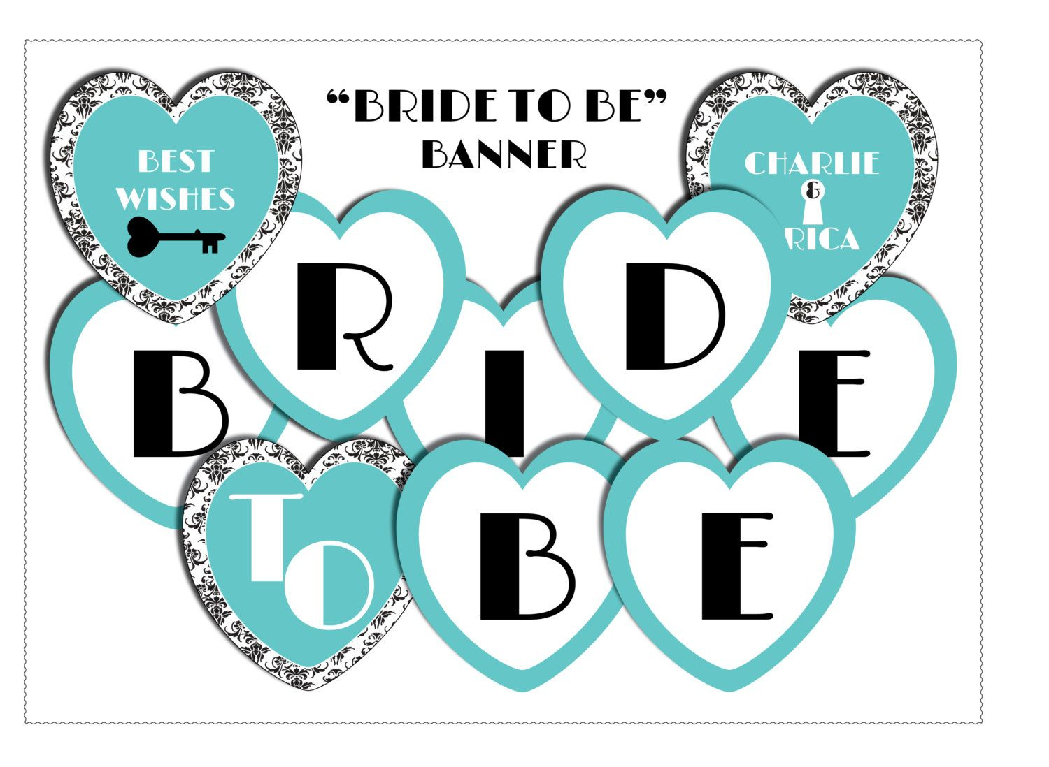 Free Bridal Banner Shower Printables - Google Search | Bride To Be throughout Free Bridal Shower Printable Decorations