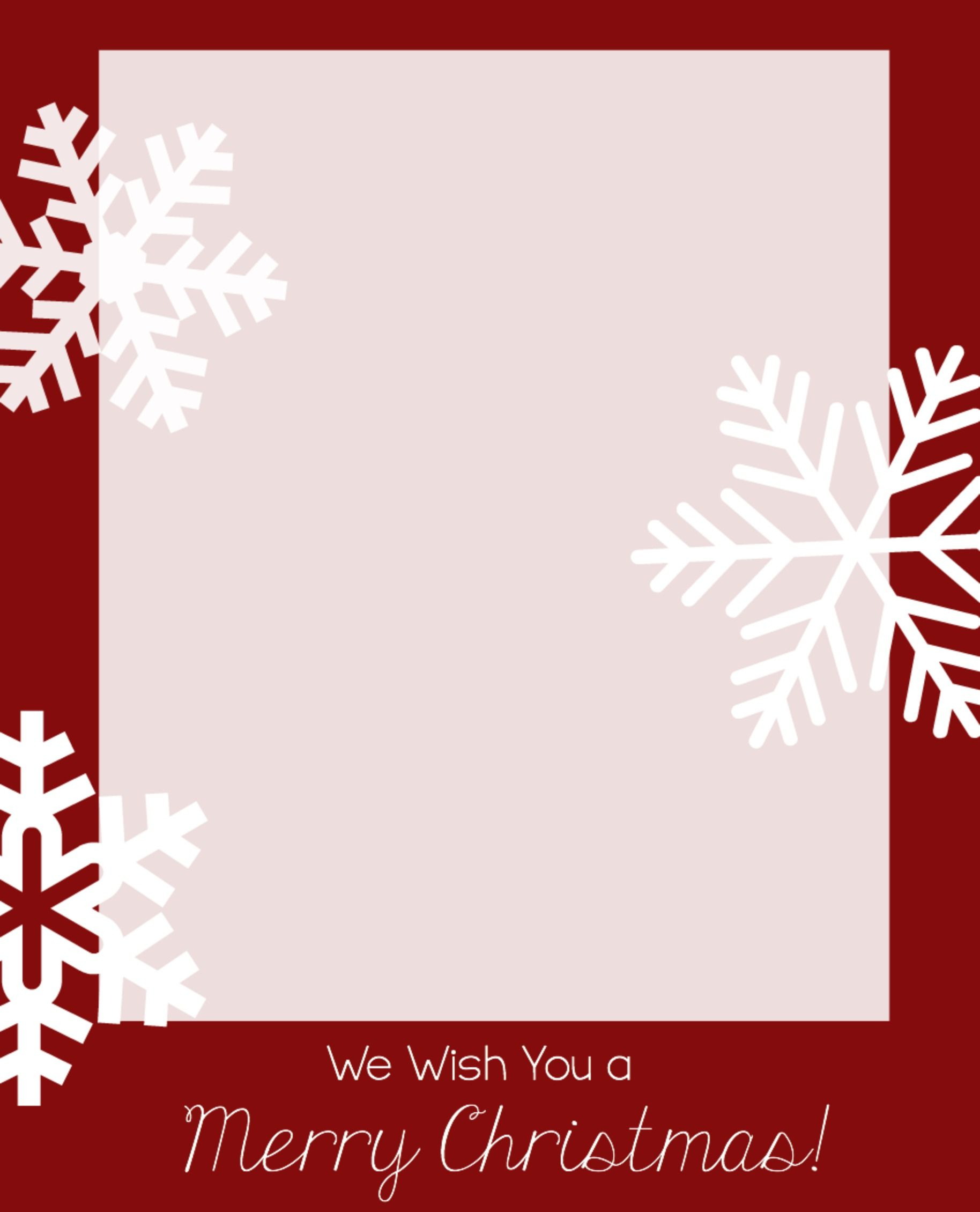Free Christmas Card Templates - Crazy Little Projects | Christmas within Free Online Printable Christmas Cards
