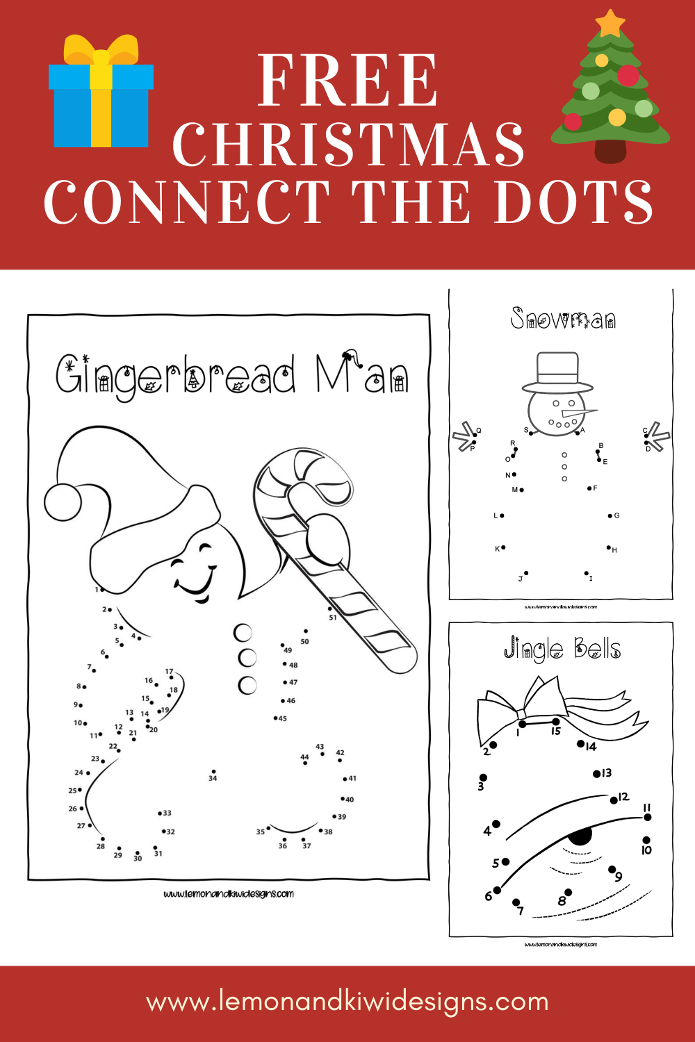 Free Christmas Connect The Dots Worksheets for Free Printable Connect the Dots Christmas Worksheets