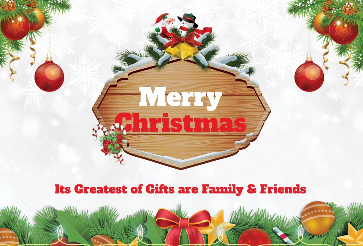 Free Christmas Greeting Card Templates &amp;amp; Examples - Edit Online regarding Free Online Christmas Photo Card Maker Printable