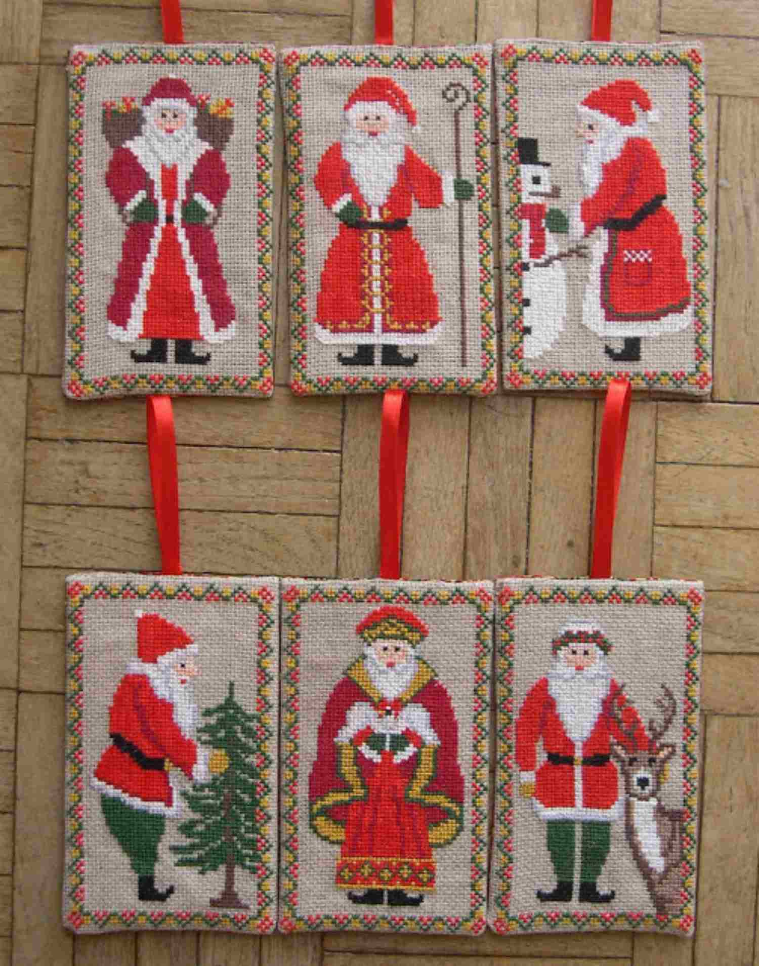 Free Christmas Themed Cross Stitch Patterns in Free Printable Christmas Ornament Cross Stitch Patterns