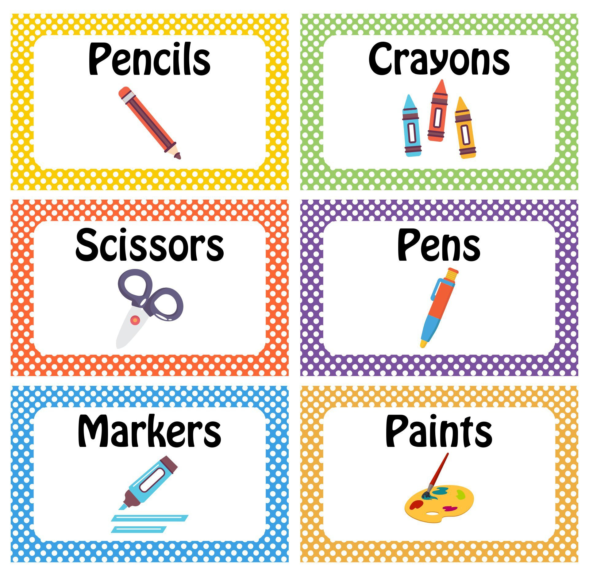 Free Classroom Labels With Pictures | Classroom Labels Printables with Free Printable Classroom Signs and Labels