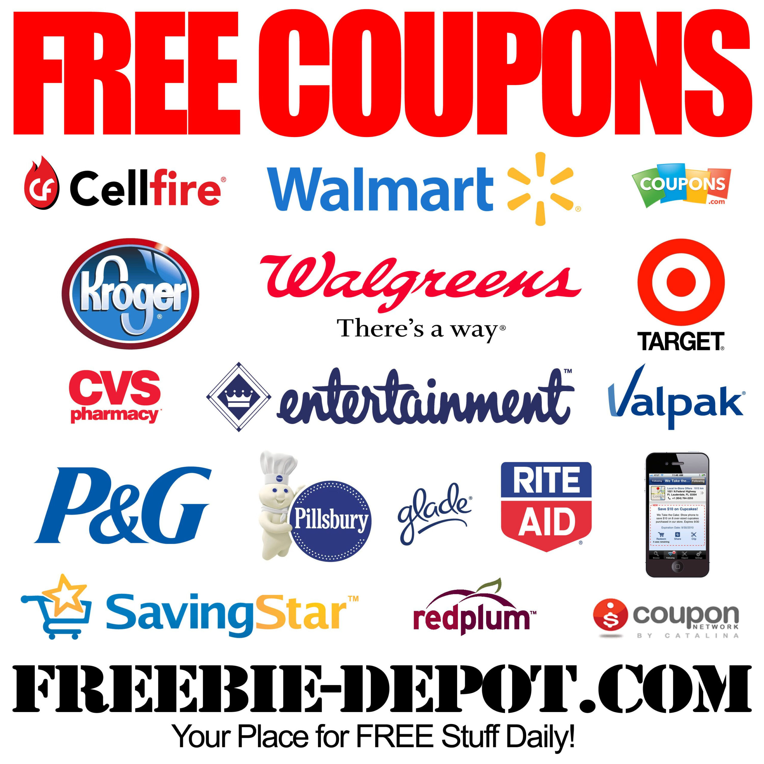 Free Cooupons - Free Printable Coupons - Free Grocery Coupons throughout Free Printable Coupons For Walmart