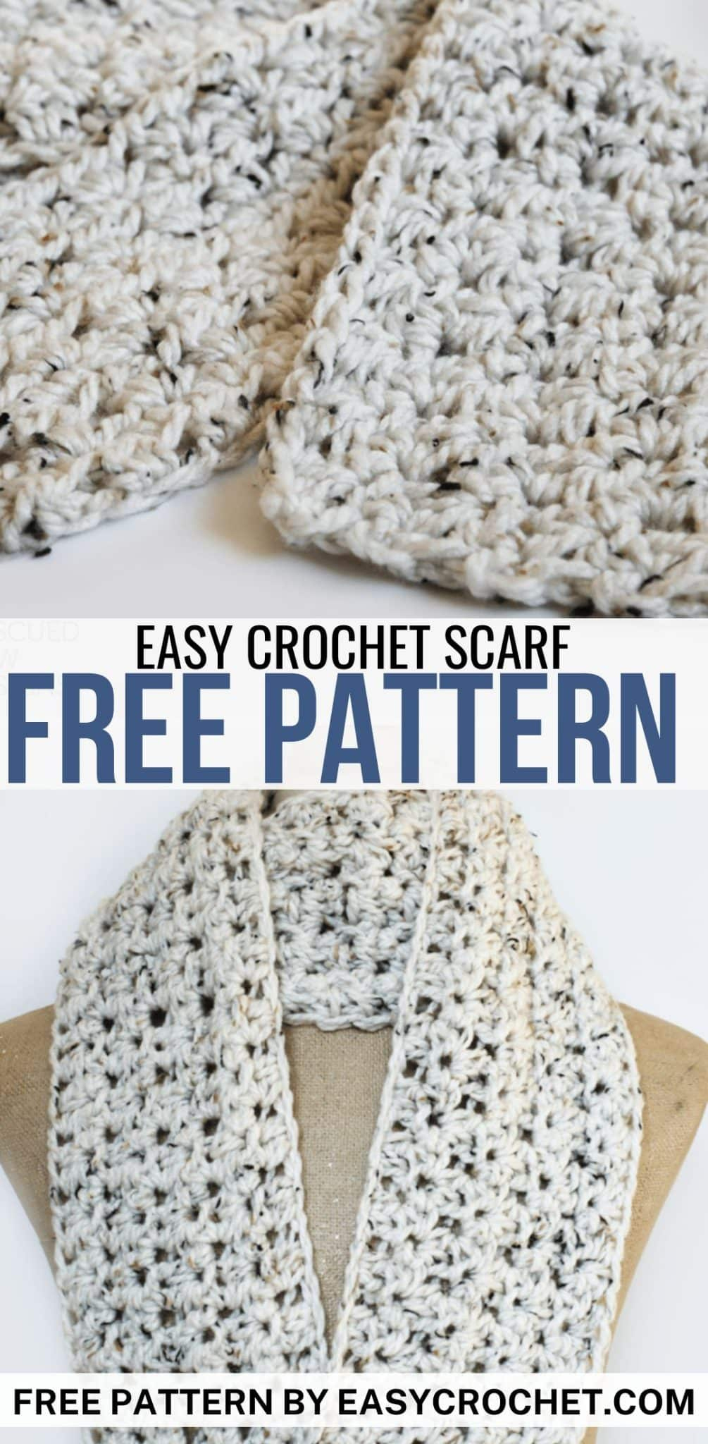 Free Crochet Scarf Pattern - Easy Crochet inside Free Printable Crochet Scarf Patterns