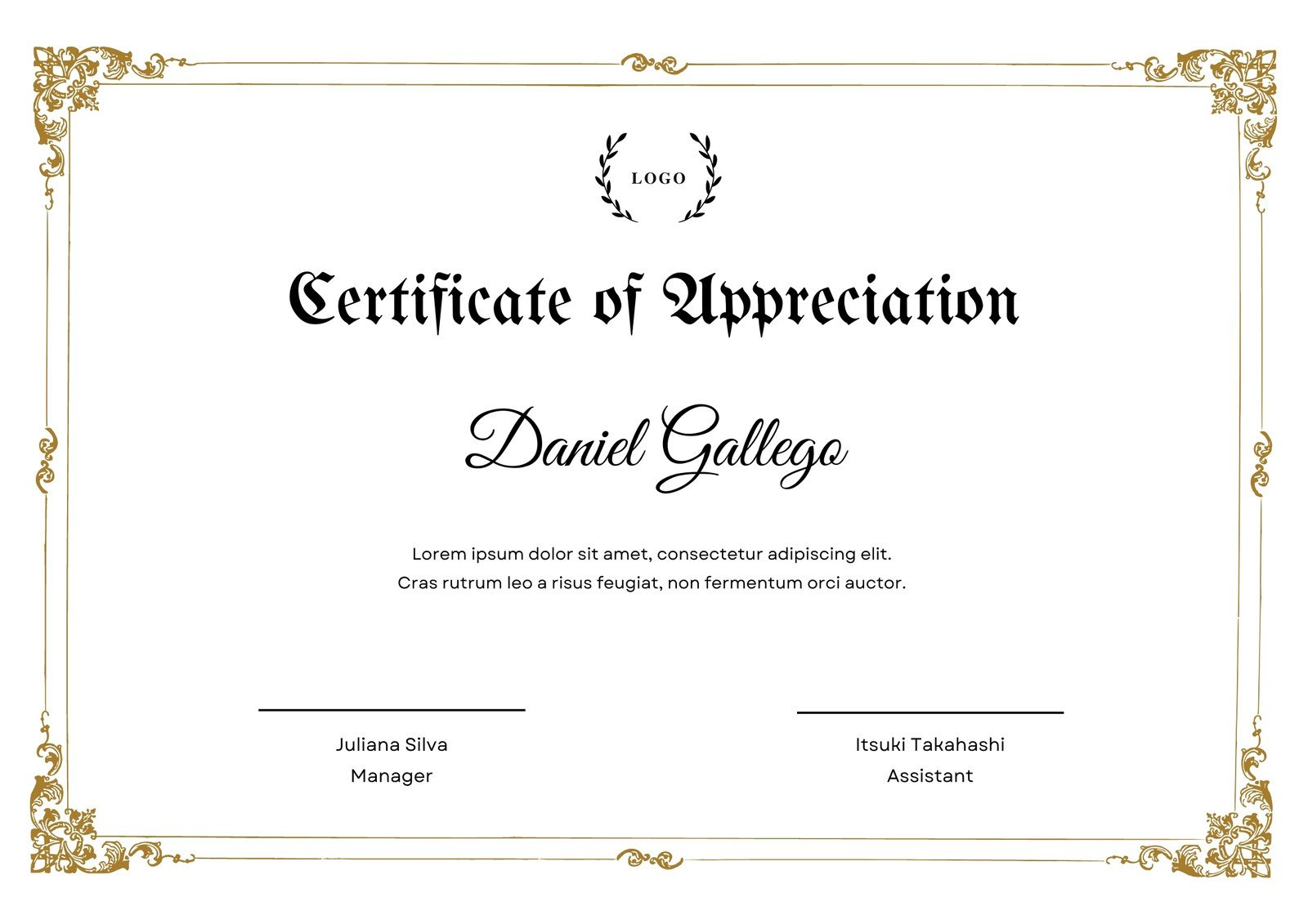 Free, Custom Printable Appreciation Certificate Templates | Canva intended for Free Printable Certificate Of Appreciation