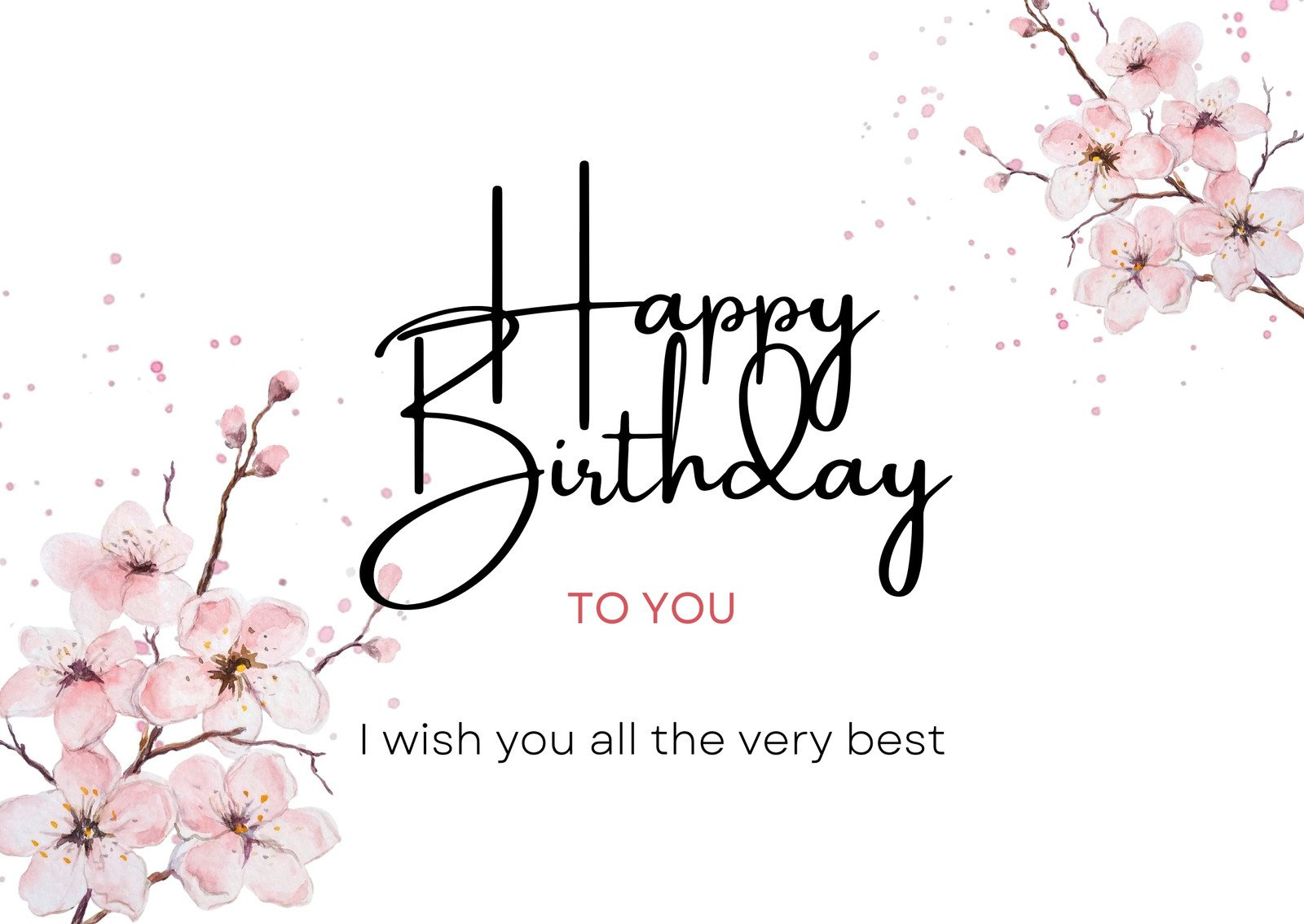 Free, Custom Printable Birthday Card Templates | Canva intended for Customized Birthday Cards Free Printable
