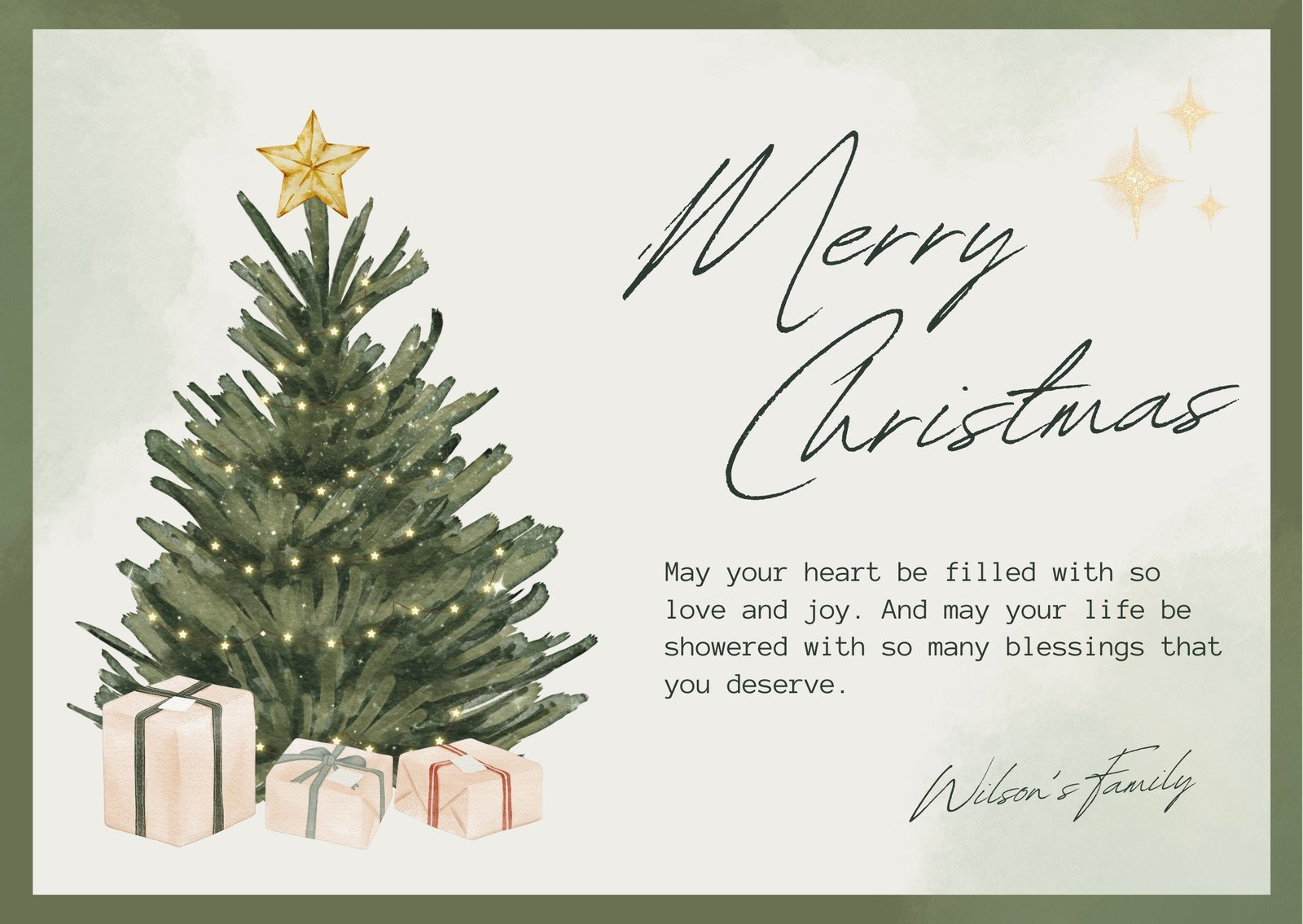 Free Custom Printable Christmas Card Templates | Canva in Free Printable Xmas Cards Online