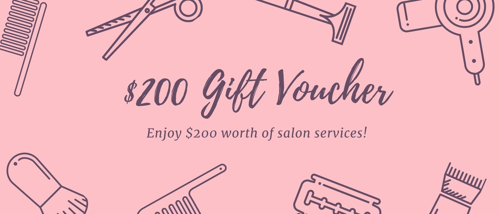 Free, Custom Printable Hair Salon Gift Certificate Templates | Canva in Free Hair Dye Coupons Printable