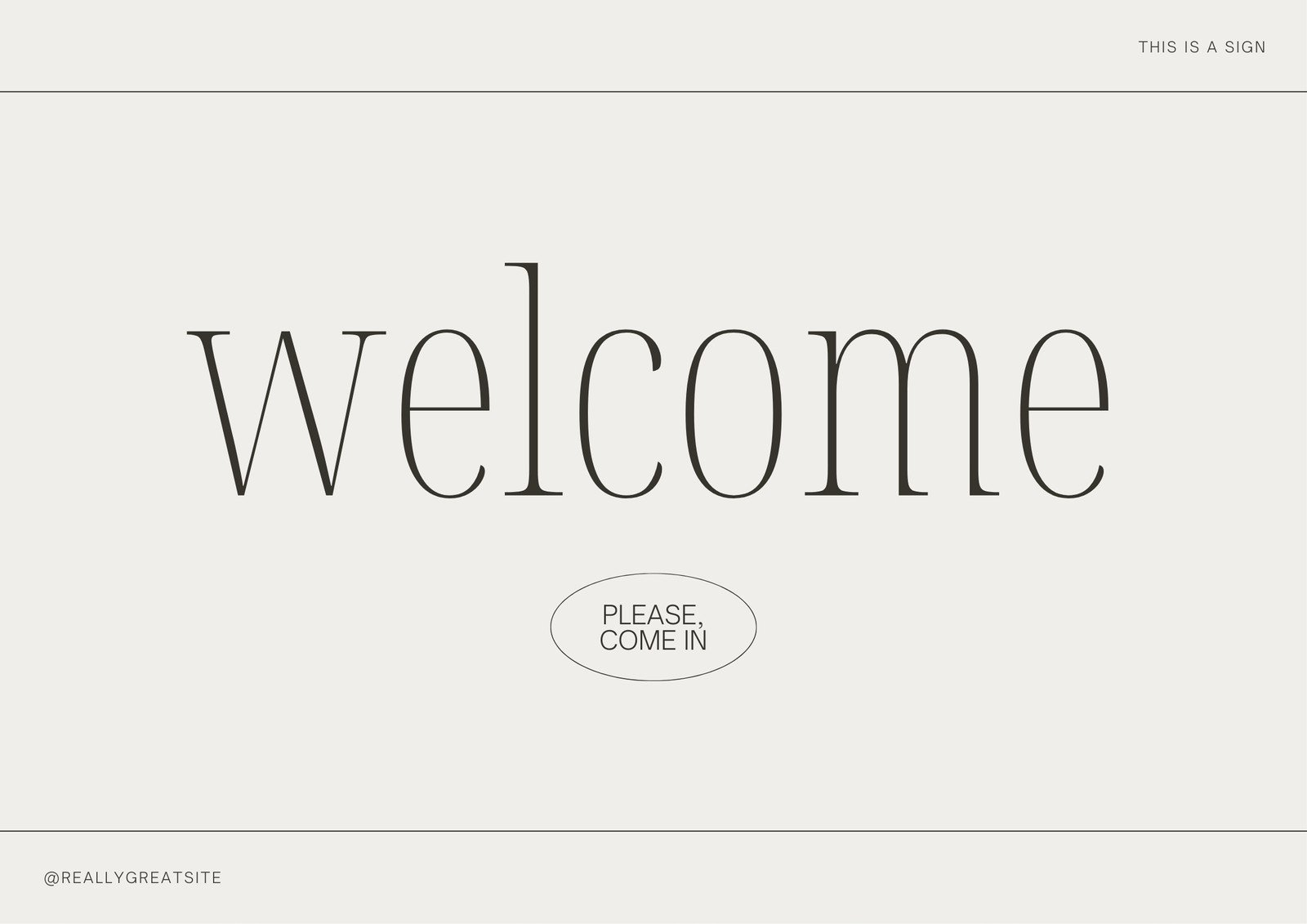 Free Custom Printable Welcome Yard Sign Templates | Canva with Free Printable Custom Signs