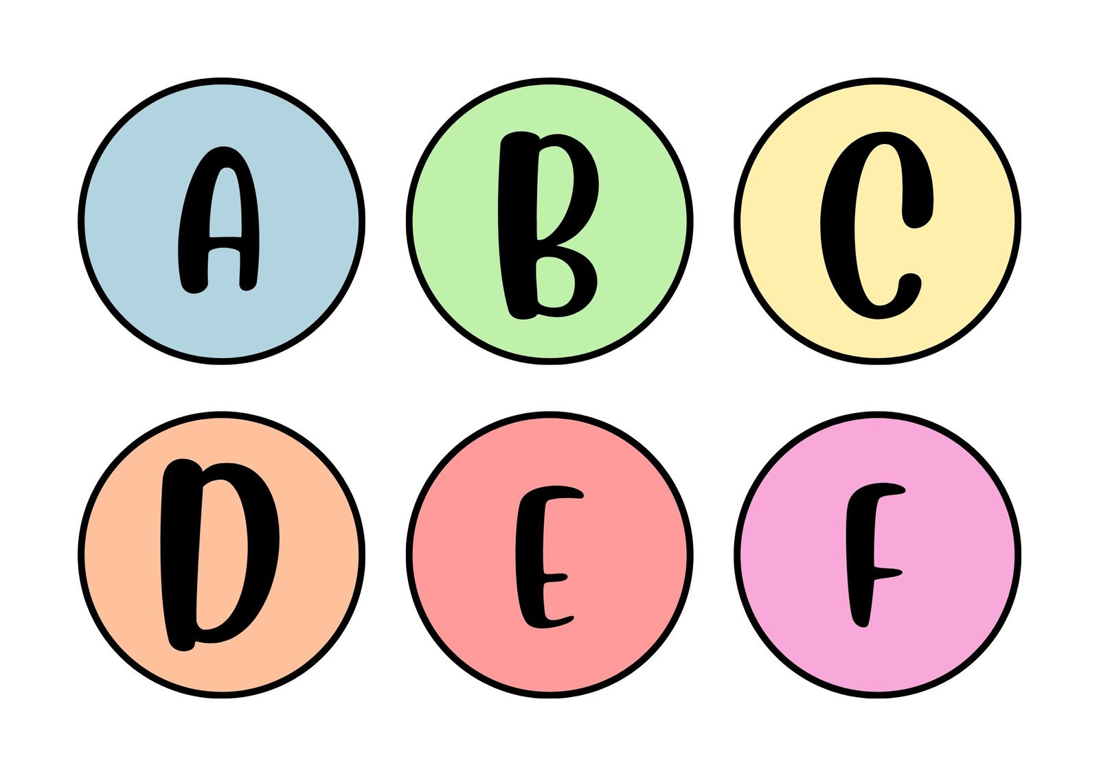 Free Customizable Alphabet Flashcard Templates | Canva in Free Printable Colored Letters of the Alphabet