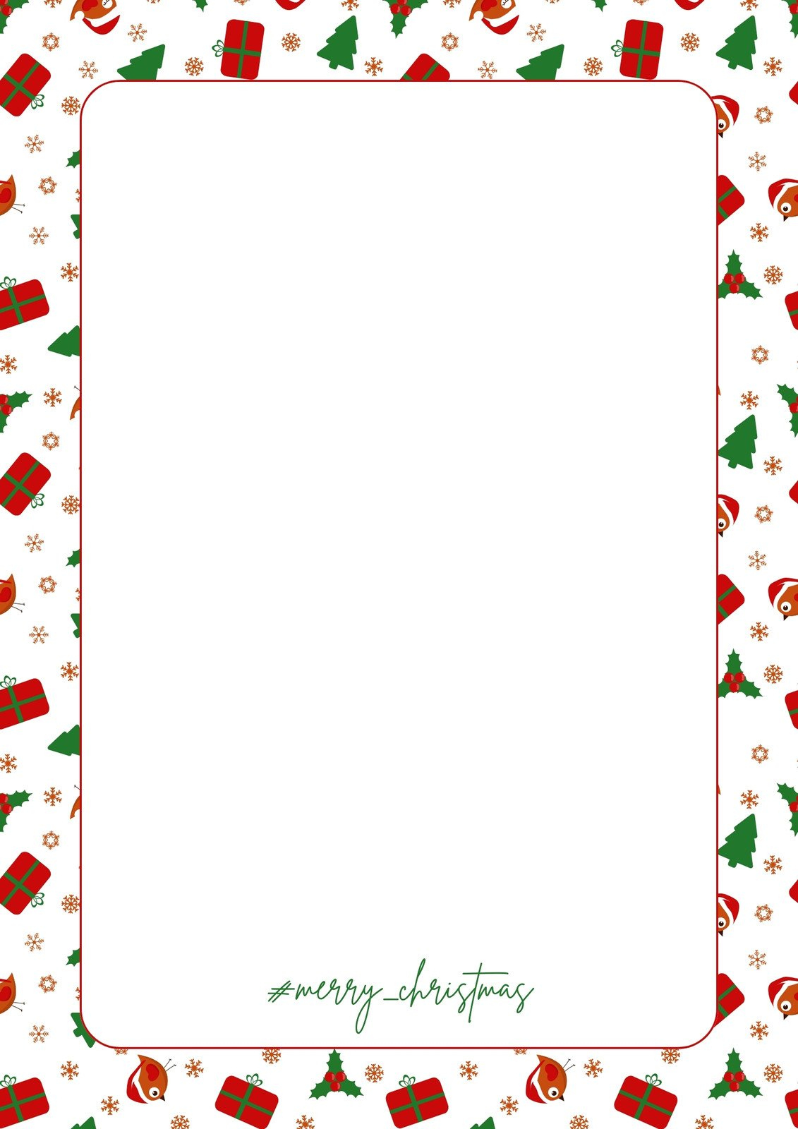 Free Customizable Christmas Page Border Templates | Canva pertaining to Free Printable Page Borders Christmas