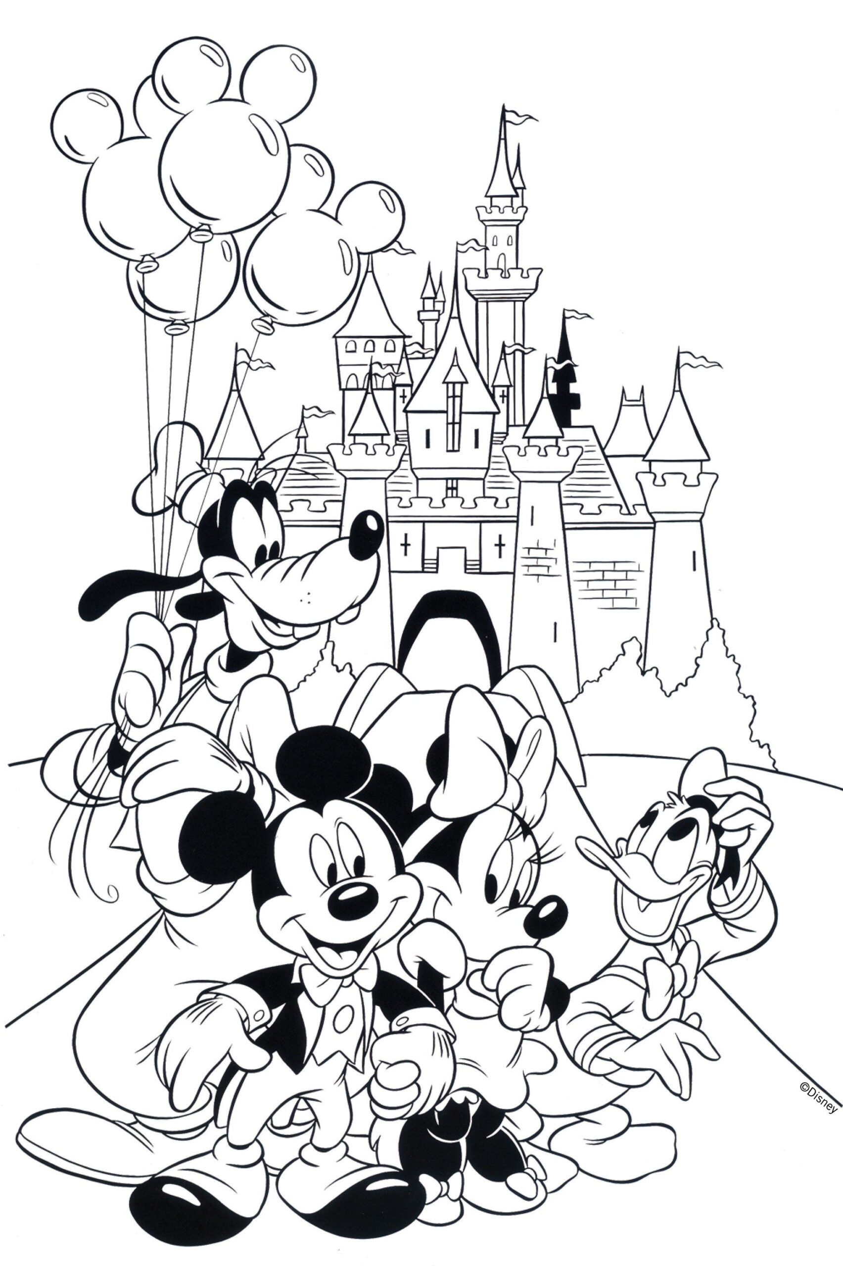 Free Disney Coloring Page! #Printable | Disney Coloring Pages with Free Printable Disney Coloring Pages