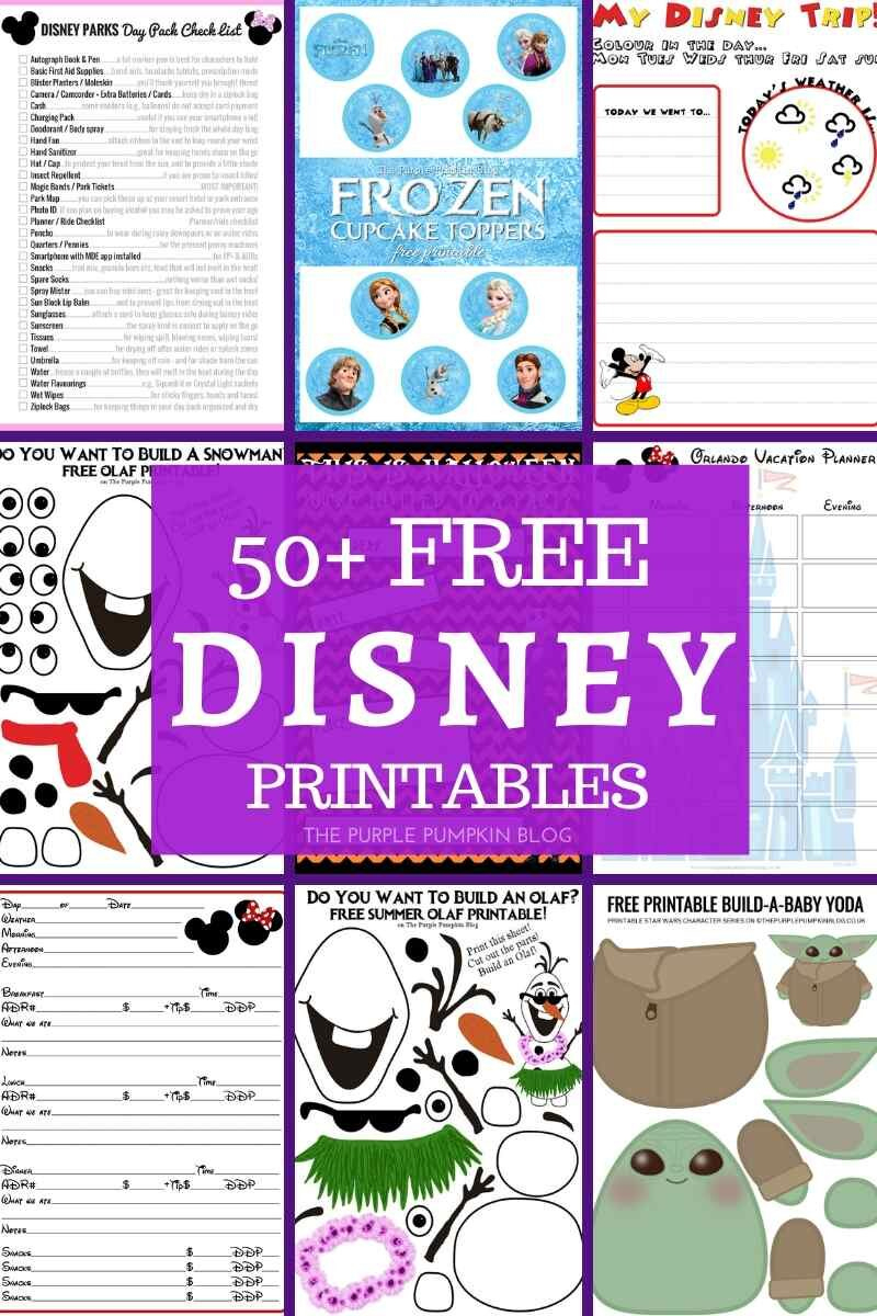 Free Disney Printables - Download &amp;amp; Print At Home! with Free Disney Printables