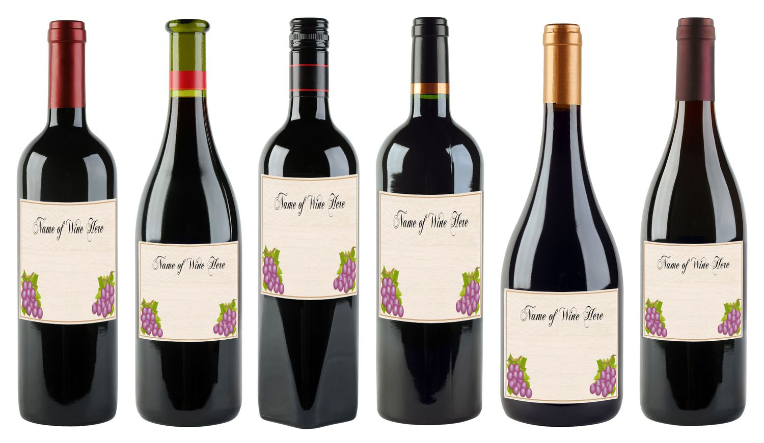 Free Diy Wine Label Templates For Any Occasion in Free Printable Wine Labels for Birthday