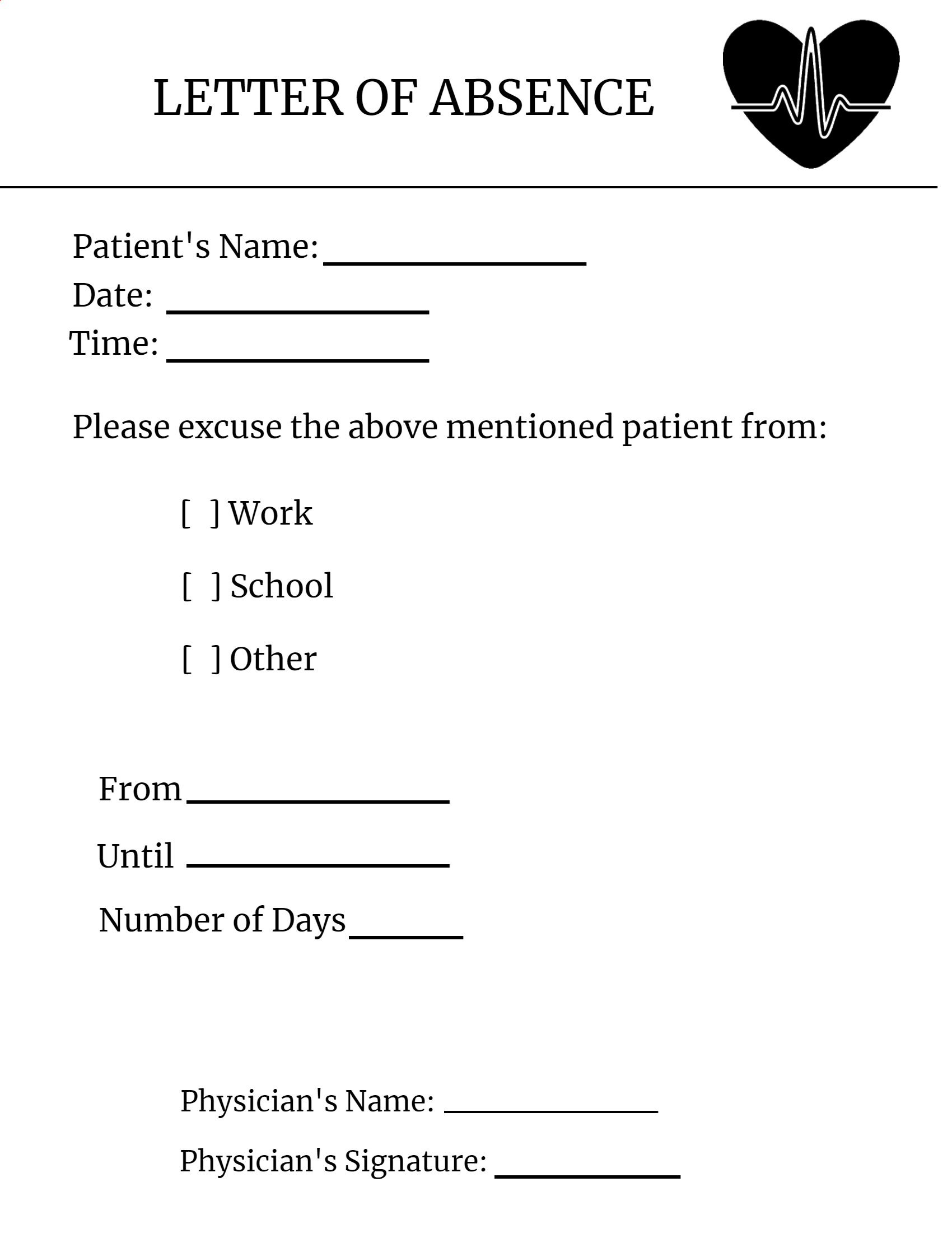 Free Doctor&amp;#039;S Notes Templates throughout Free Printable Doctor Excuse Slips