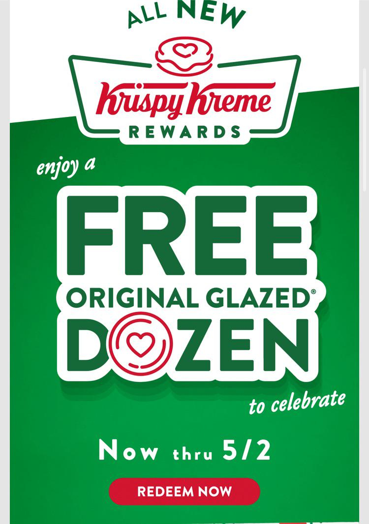 Free Donuts : R/Awesomefreebies with Free Printable Krispy Kreme Coupons