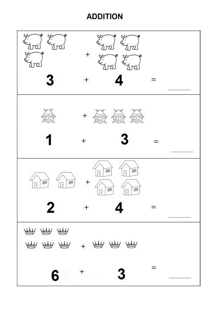 Free Easy Math Worksheets | K5 Worksheets | Kindergarten Math within Free Printable Simple Math Worksheets