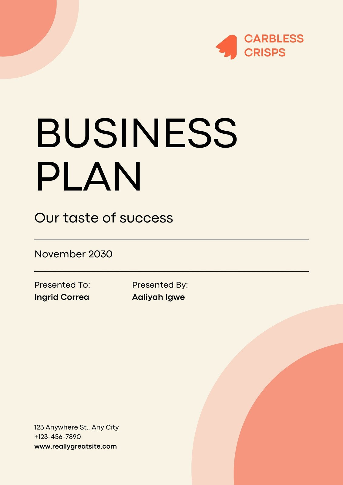 Free Editable And Printable Business Plan Templates | Canva with regard to Free Printable Business Templates