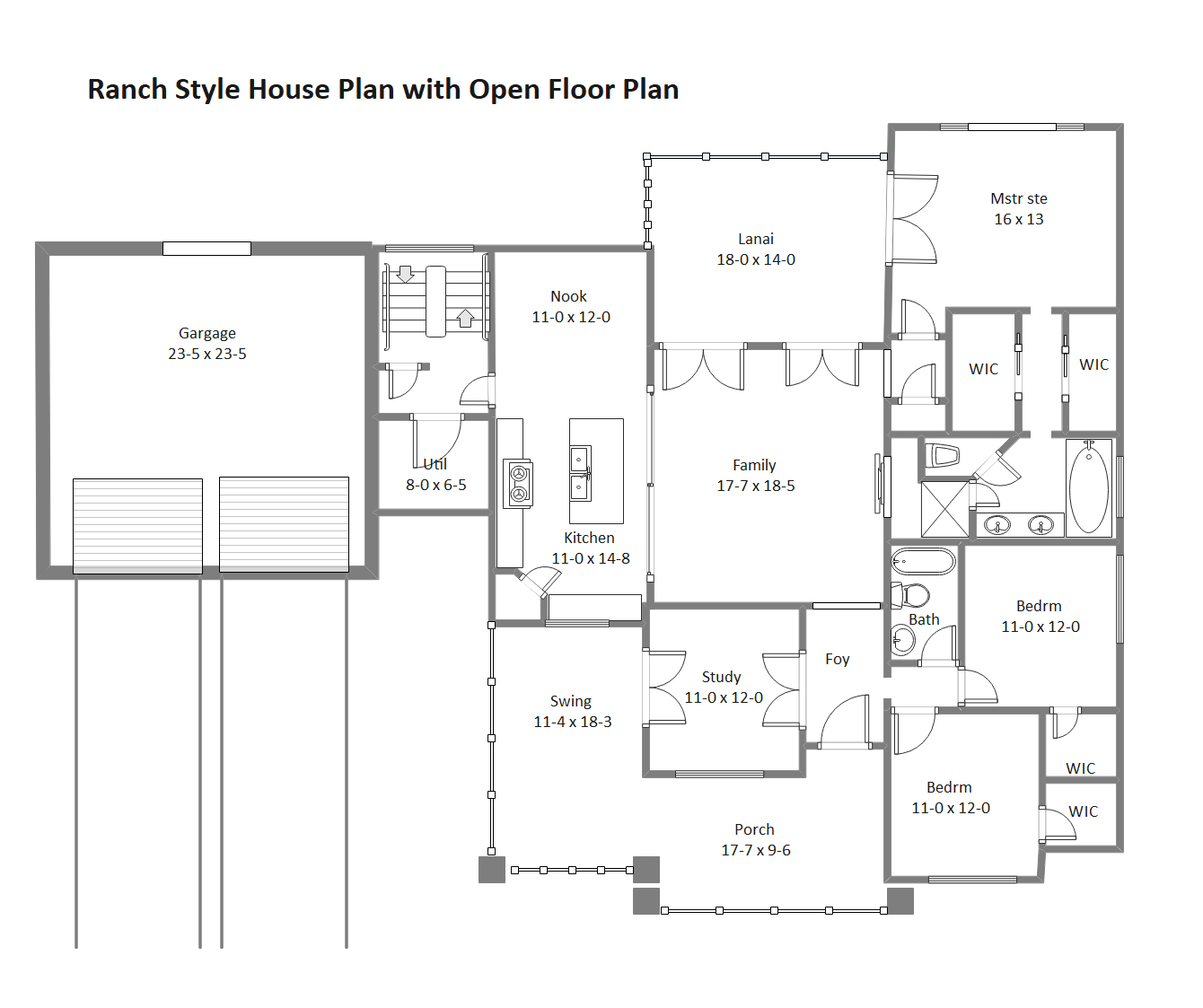 Free Editable House Plan Examples &amp; Templates | Edrawmax regarding Free Printable Small House Plans