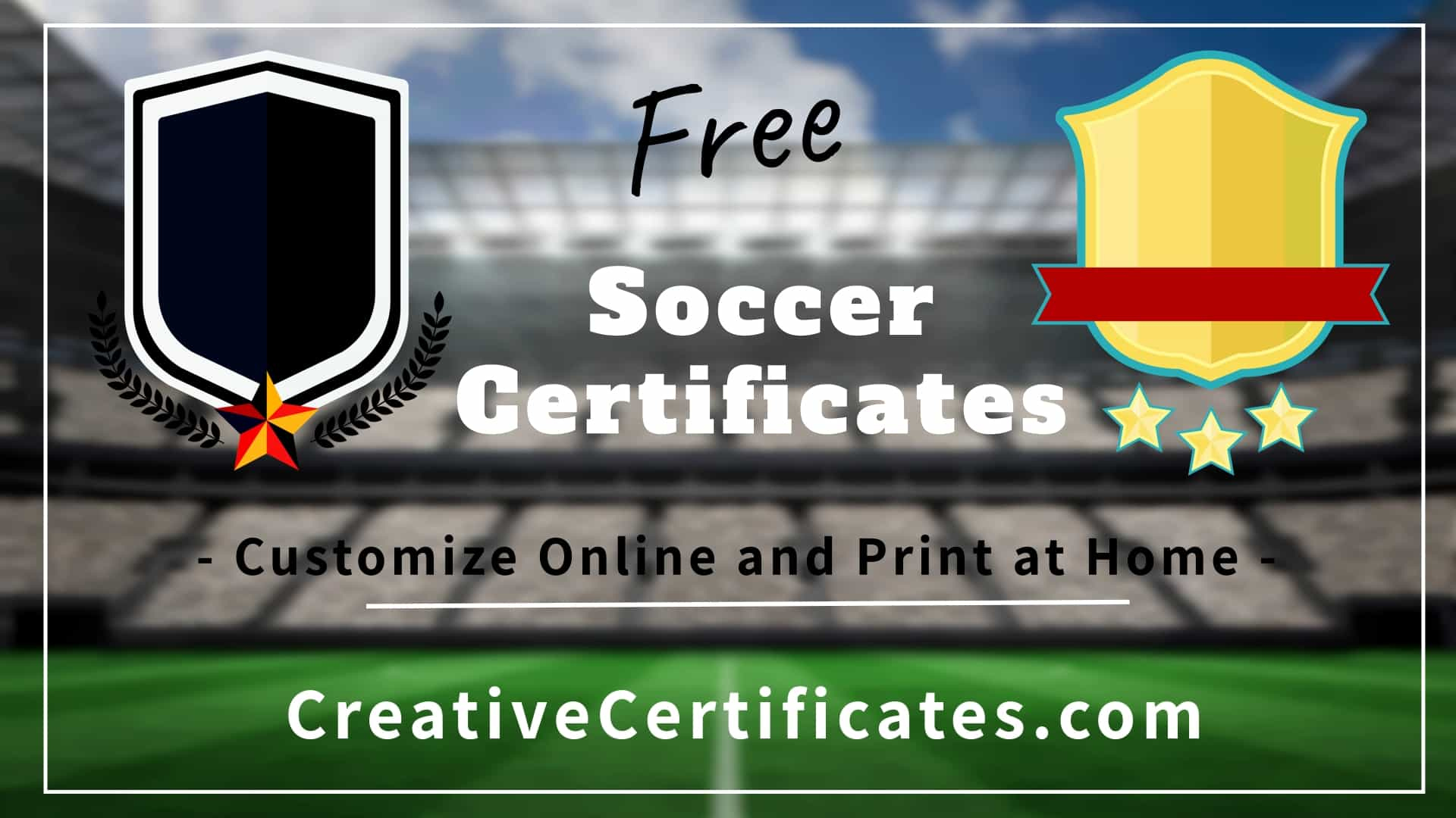 Free Editable Soccer Certificates - Customize Online intended for Free Printable Soccer Certificate Templates