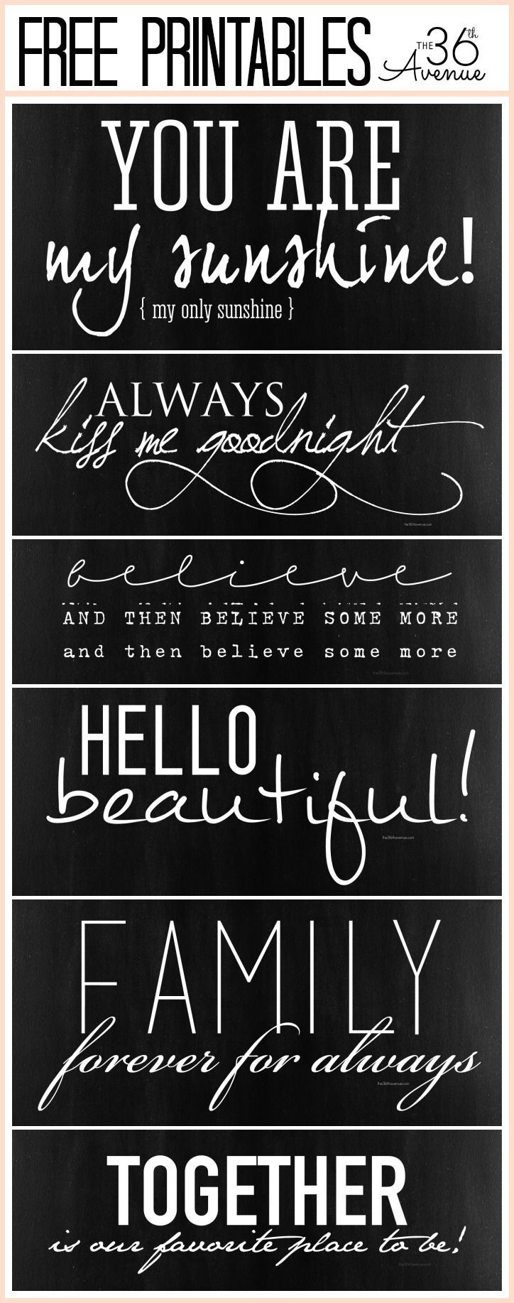 Free Fonts And Printable Combinations | Lettering, Free Font, Free in Free Printable Fonts